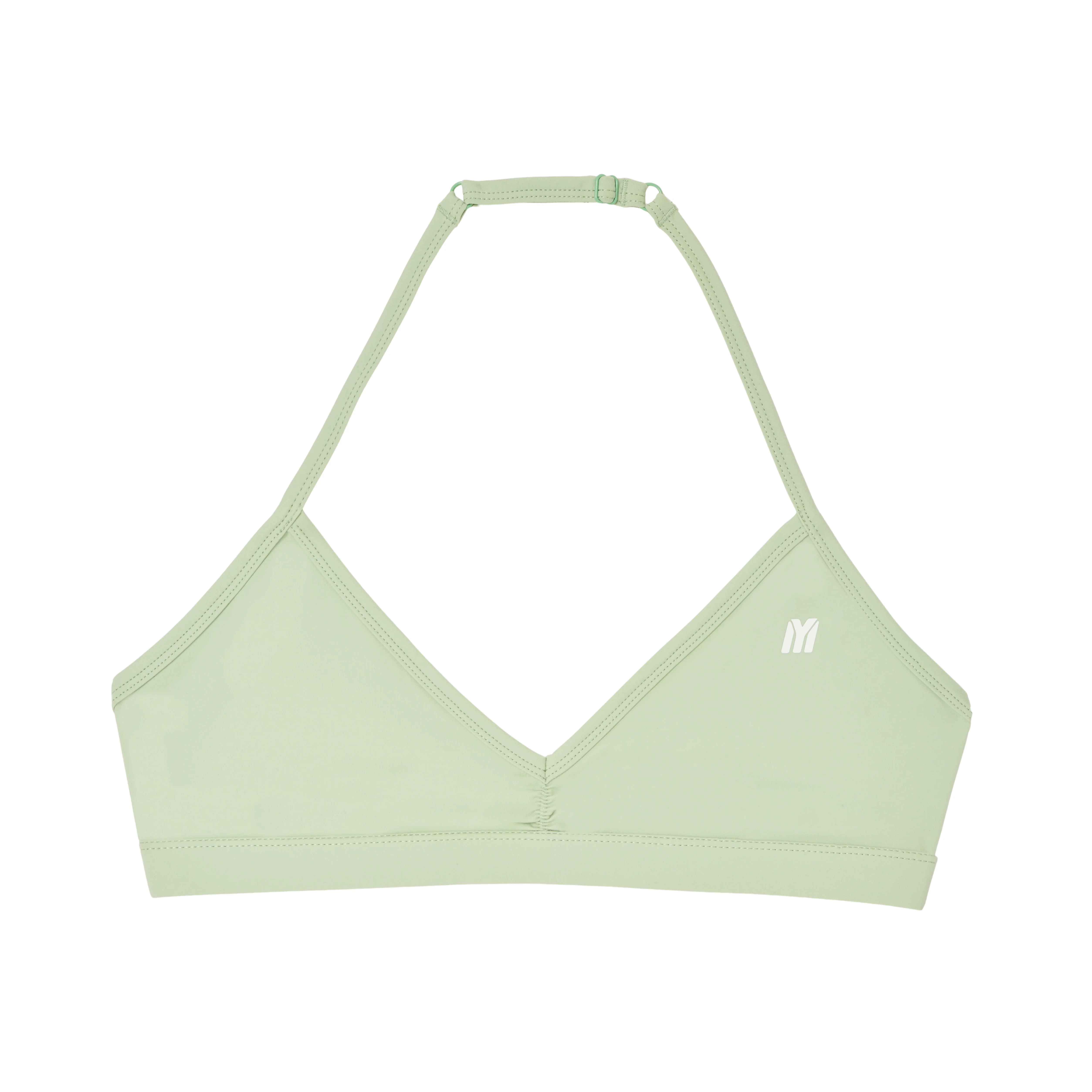 Everyday Halter Sports Bra - Sage Green - Image 2