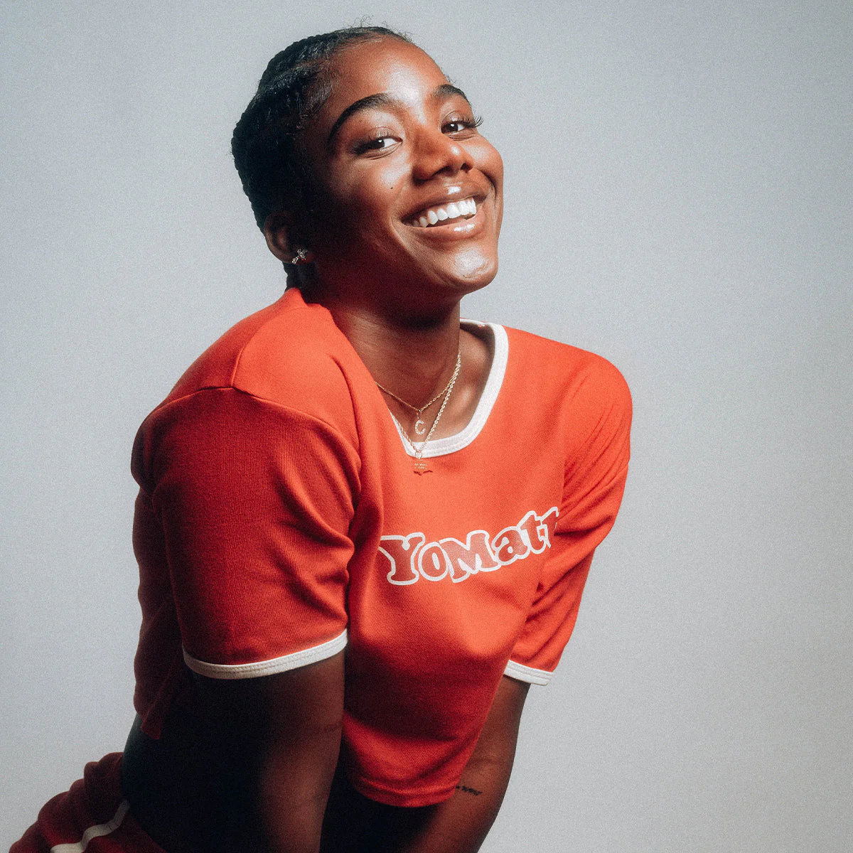 You Matter Crop Top - Red - Image 9
