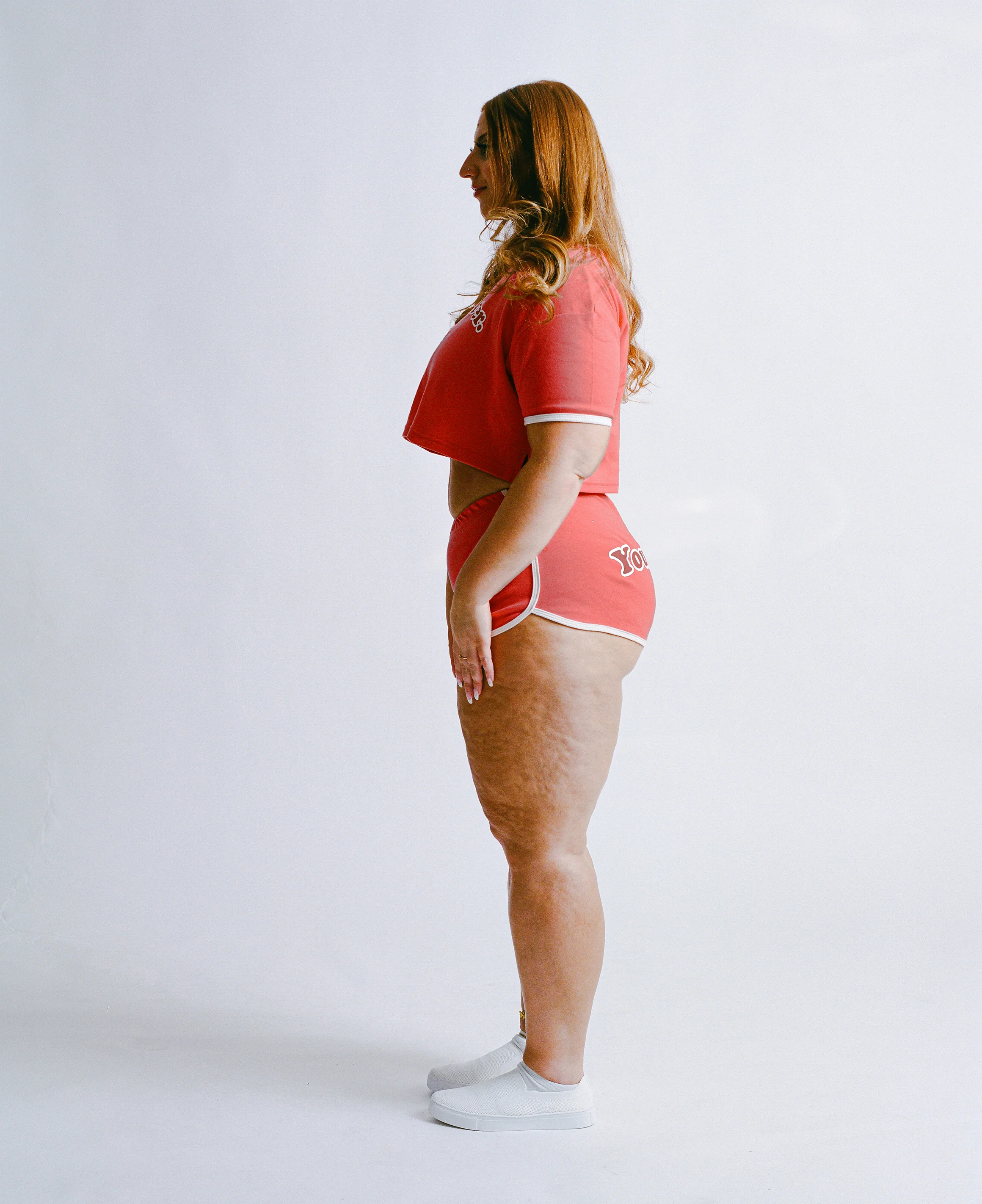 You Matter Blossom Red Crop Top - Image 5