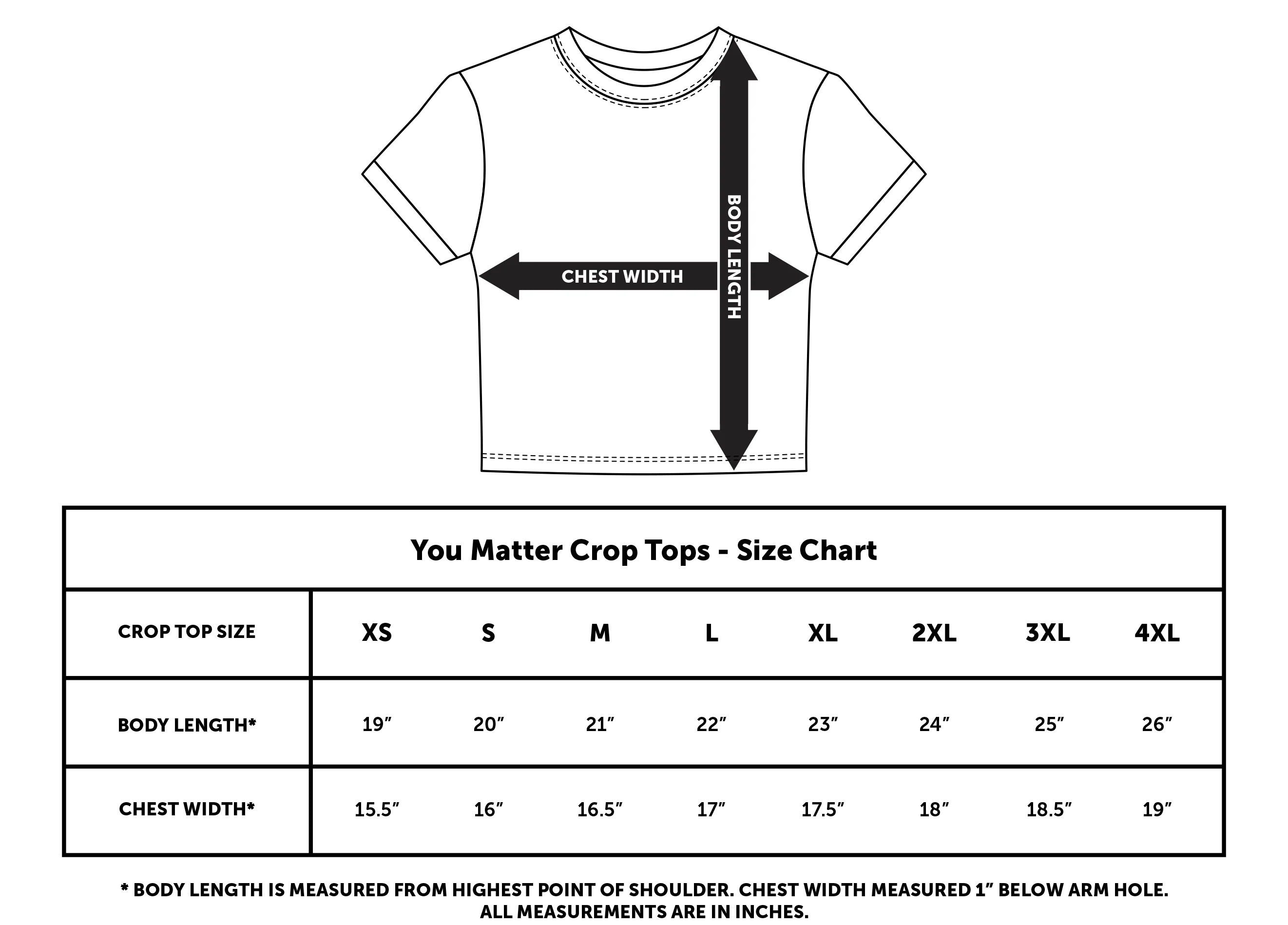 You Matter Blossom Red Crop Top - Image 7
