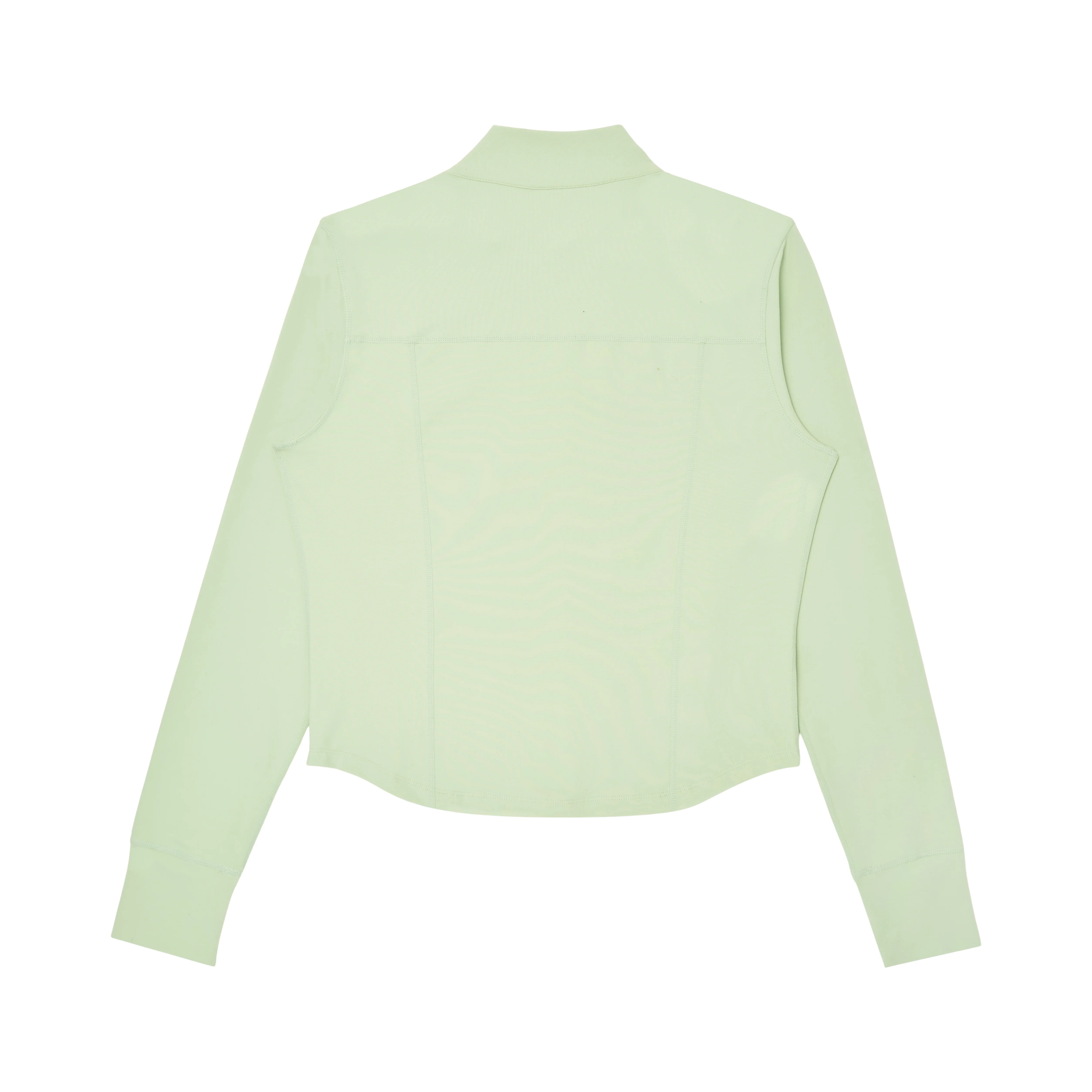 You Matter Everyday Active Zip Up Jacket - Sage Green - Image 3