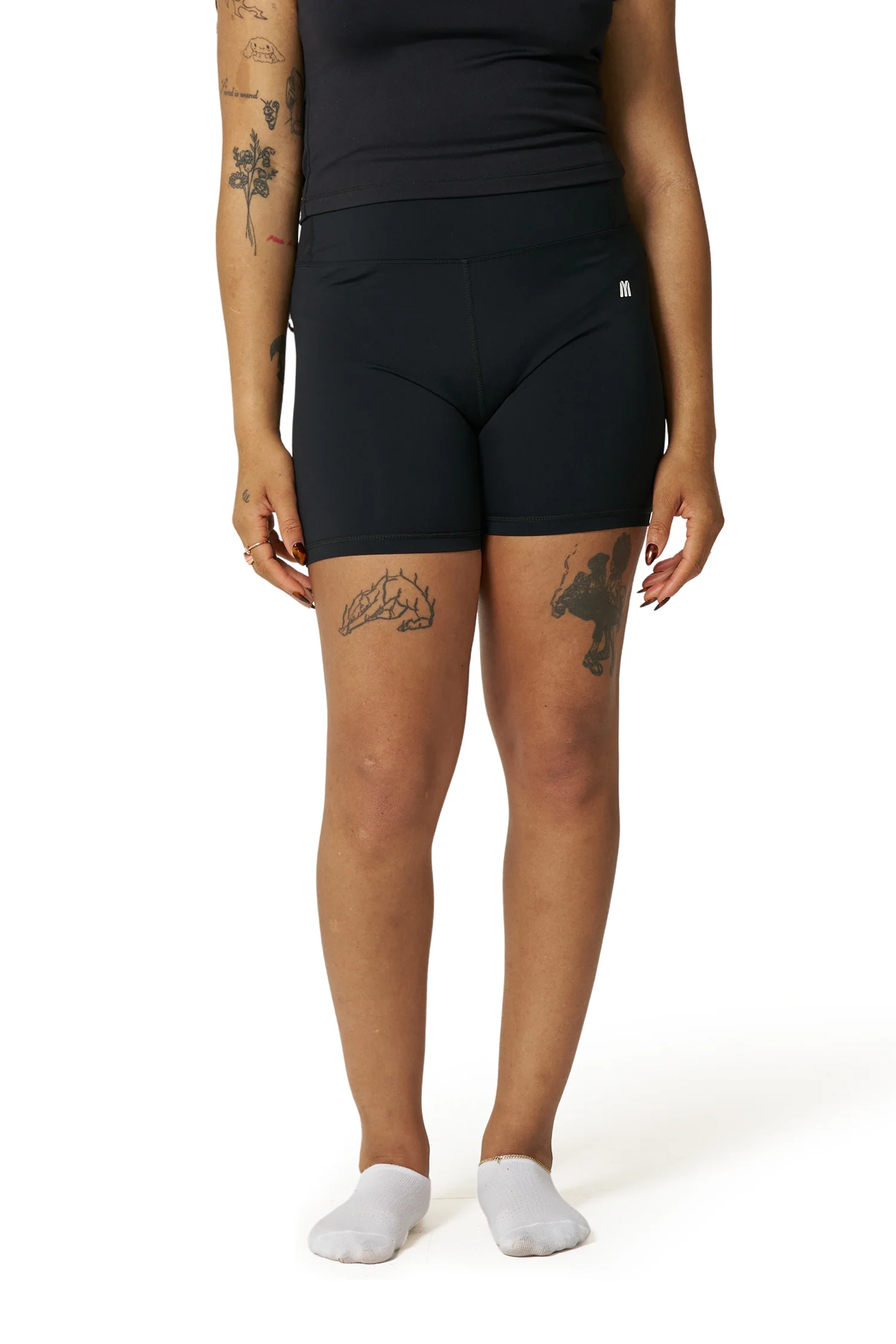 You Matter Everyday Biker Shorts - Black