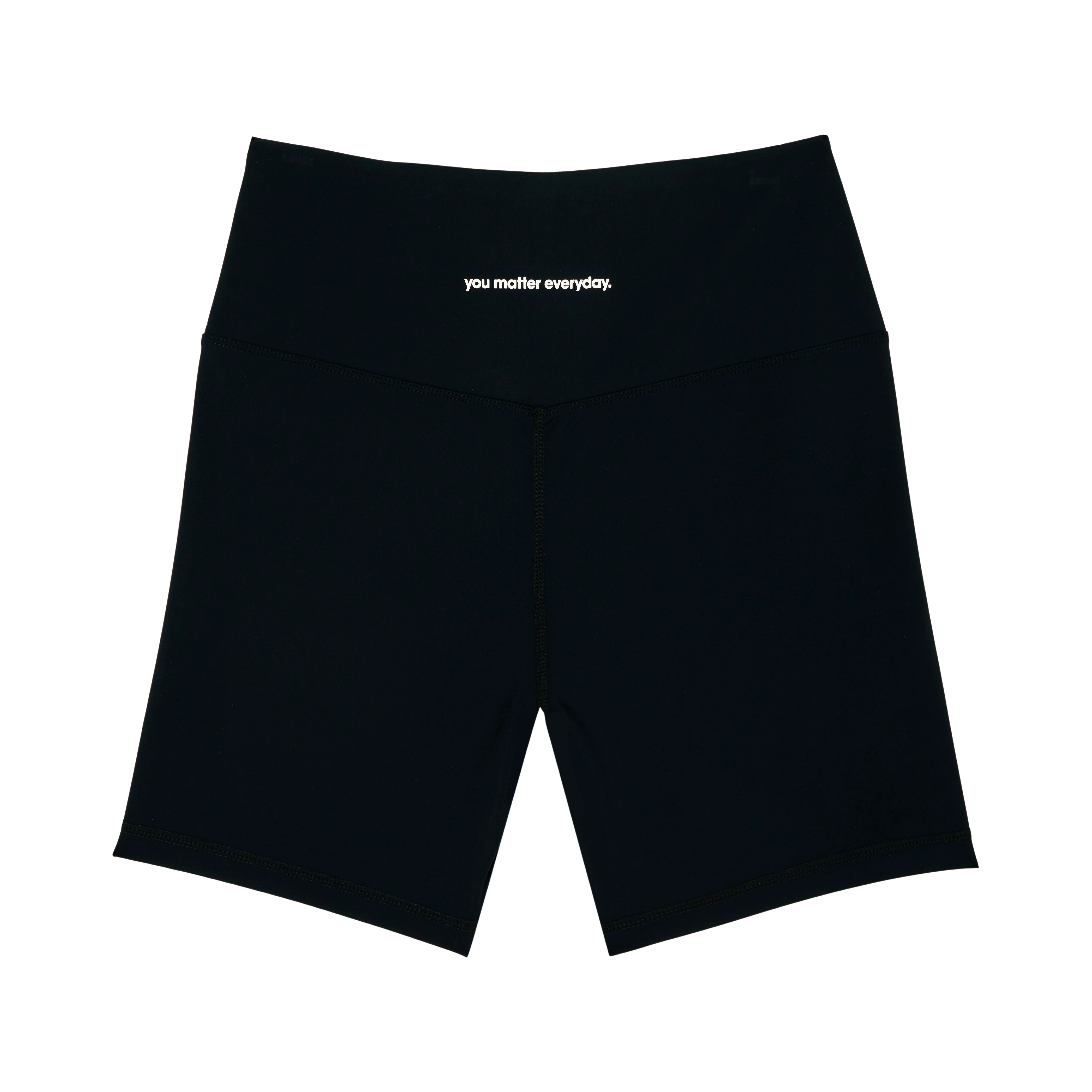 You Matter Everyday Biker Shorts - Black - Image 3