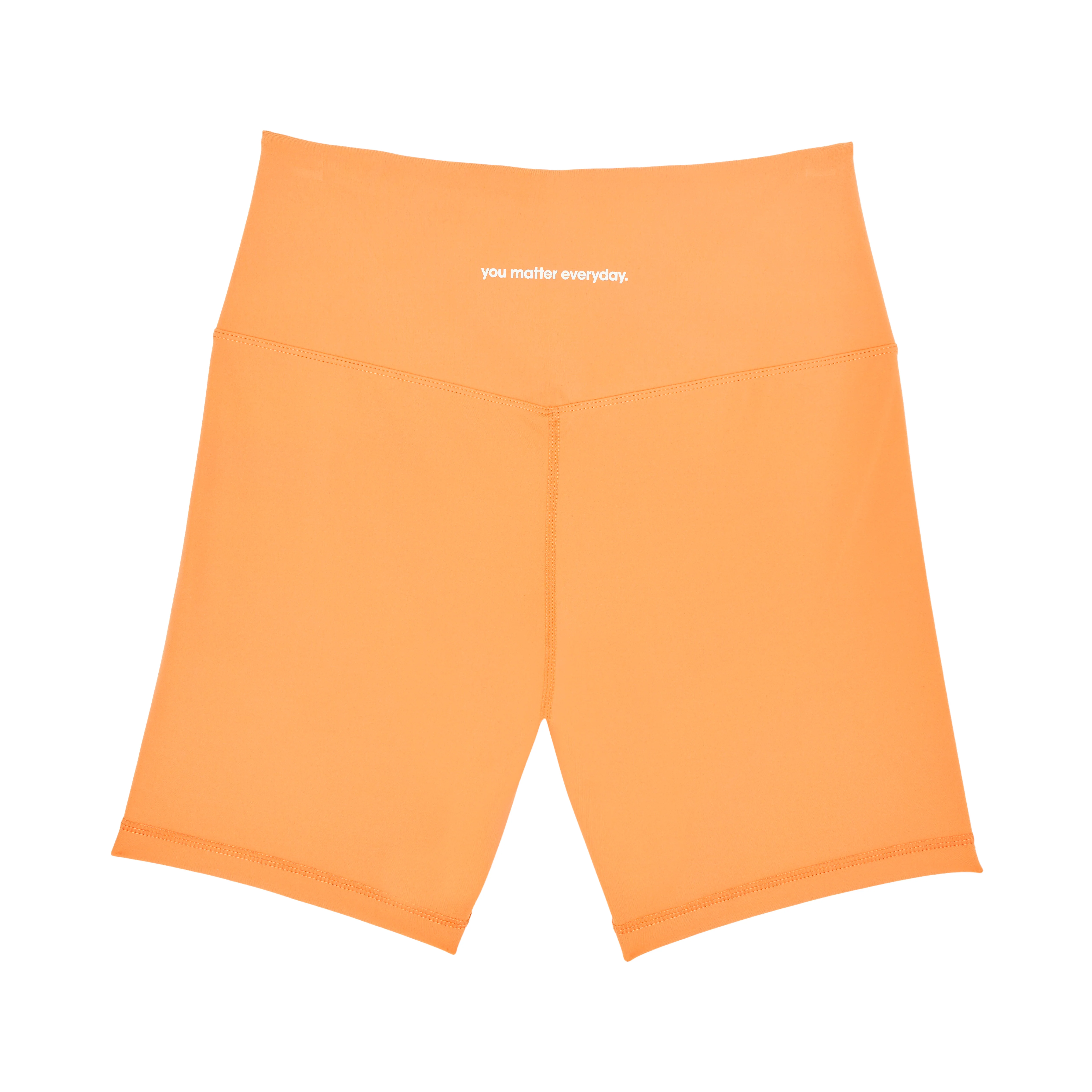 You Matter Everyday Biker Shorts - Georgia Peach - Image 3