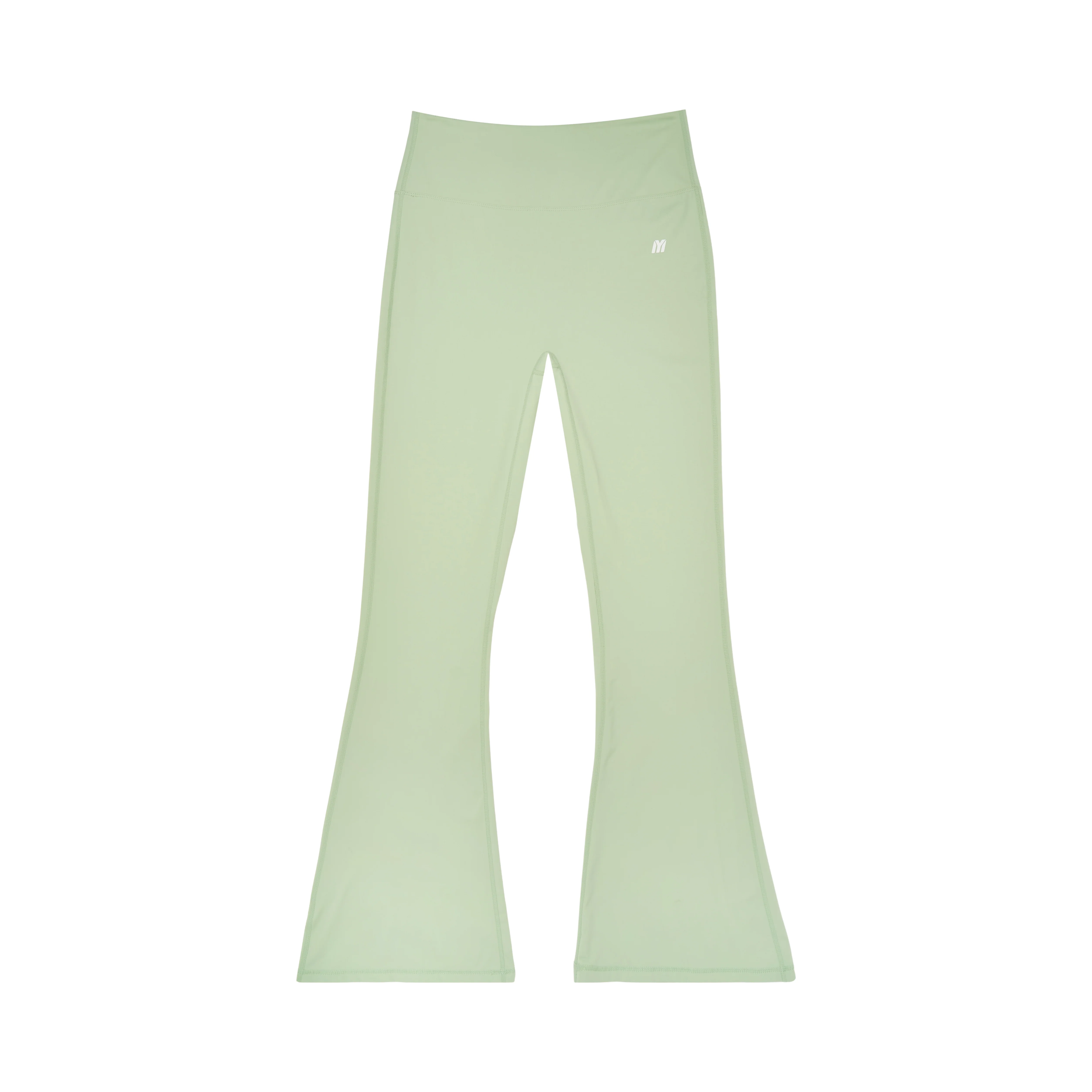 You Matter Everyday Flare Yoga Pants - Sage Green - Image 2