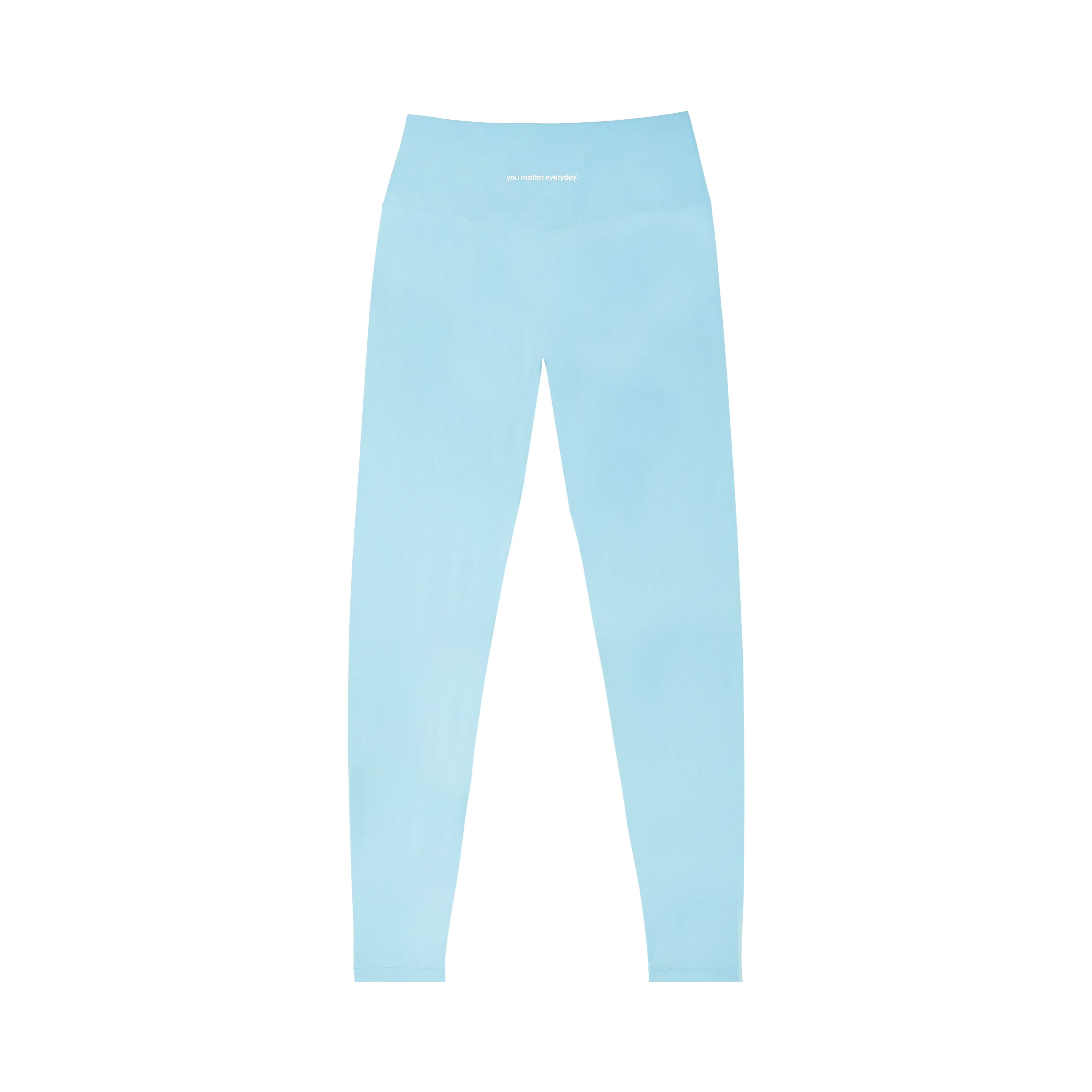 You Matter Everyday Leggings - Baby Blue - Image 3