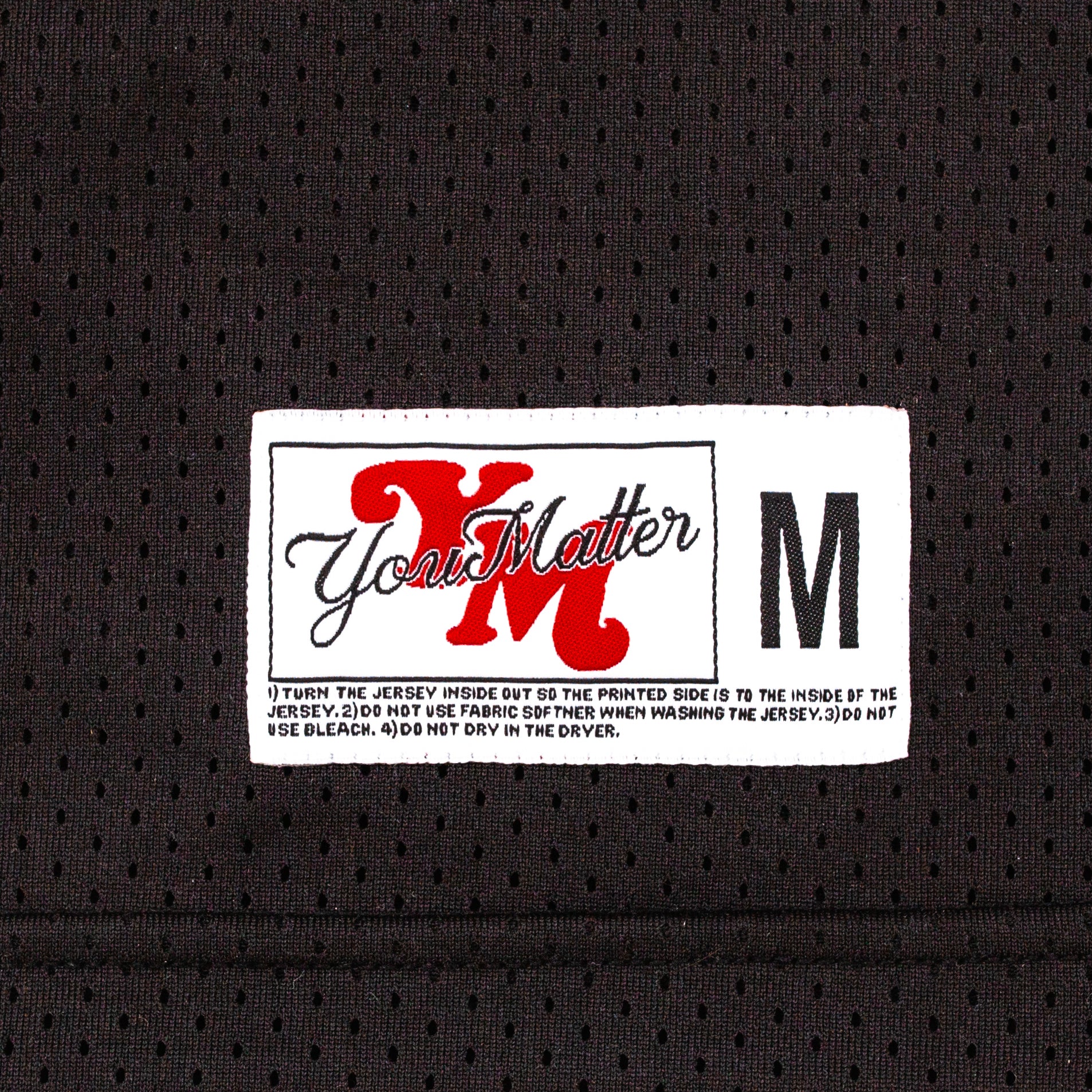 You Matter Football Jersey - Black / Gold - Image 6