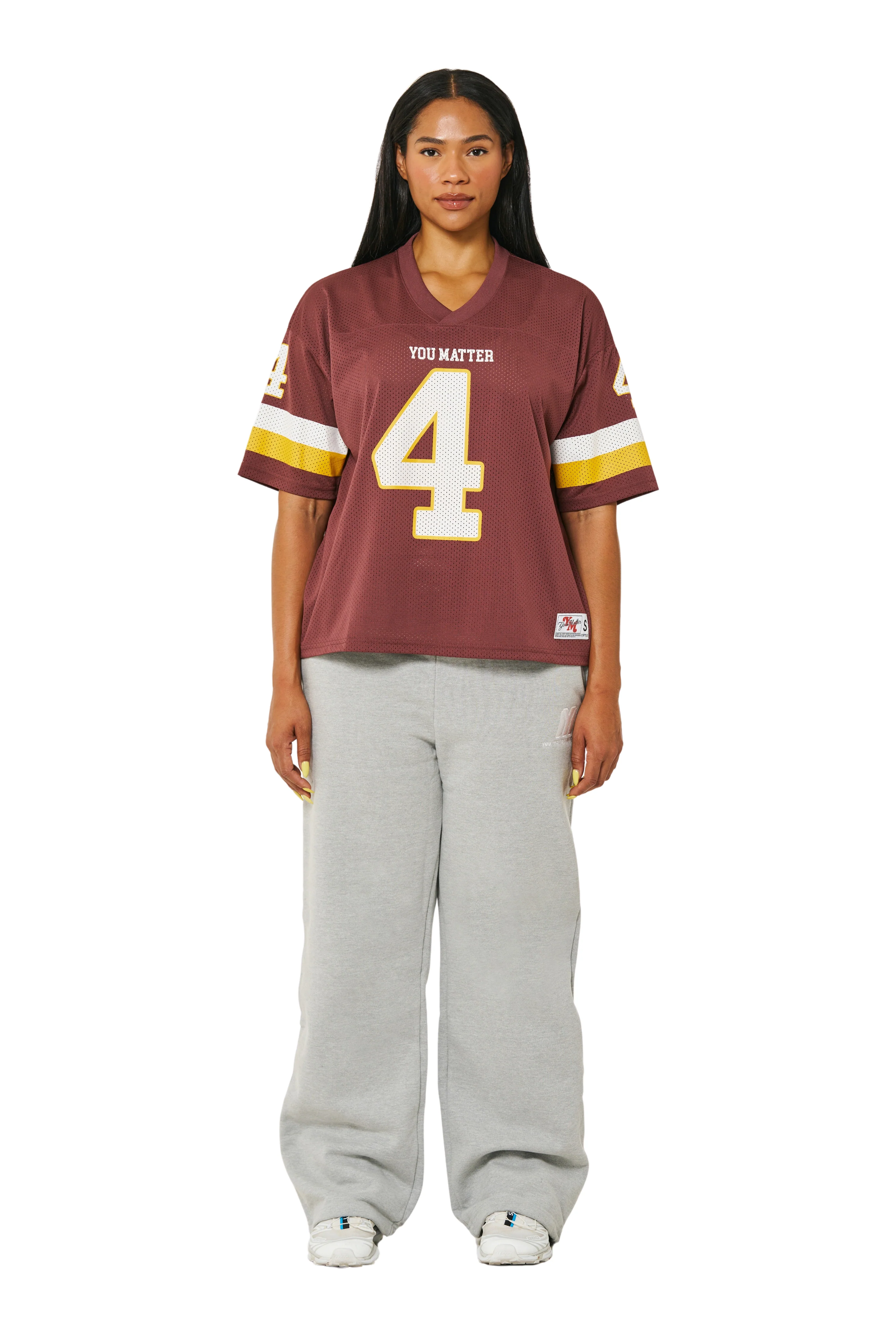 You Matter Football Jersey - Maroon