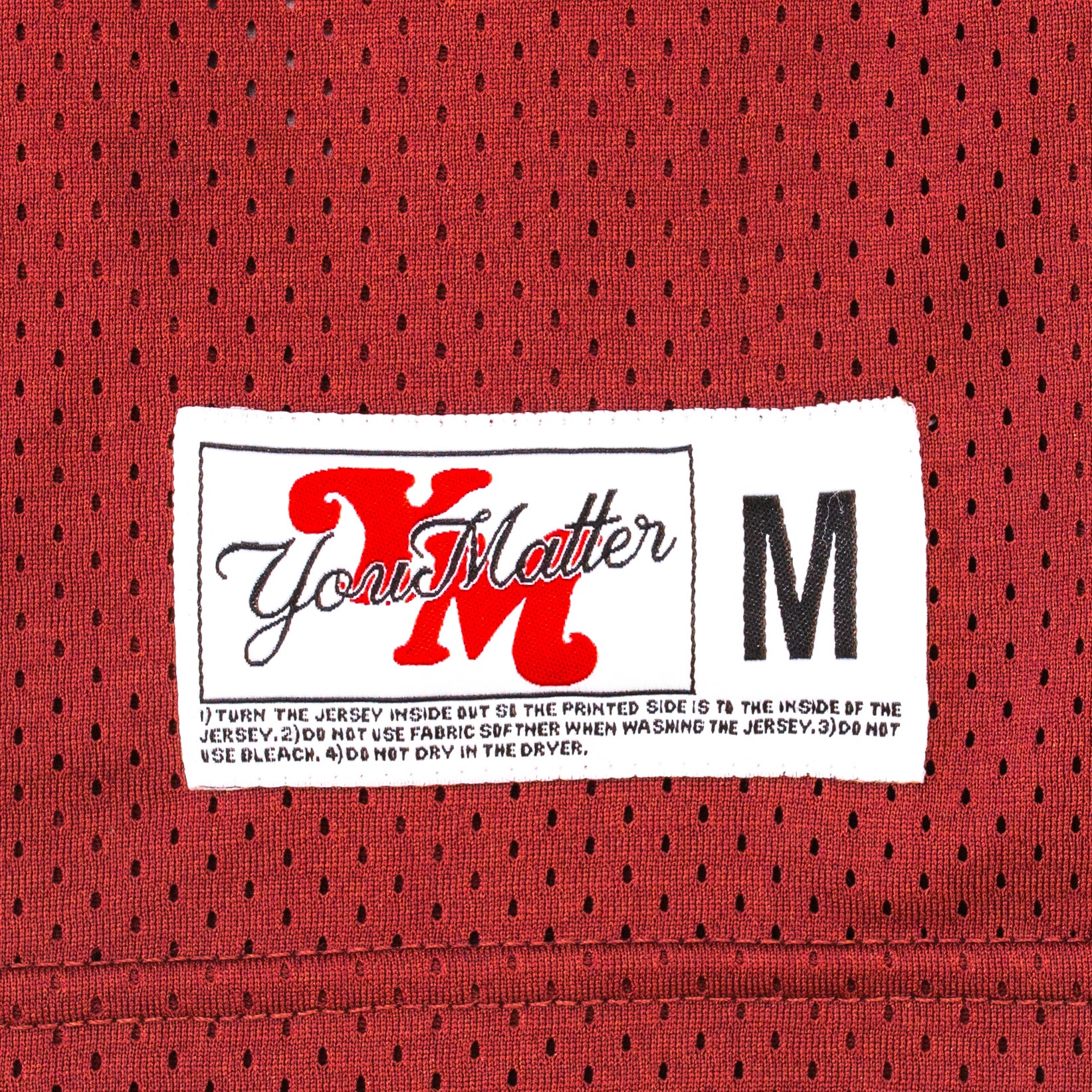 You Matter Football Jersey - Maroon - Image 6