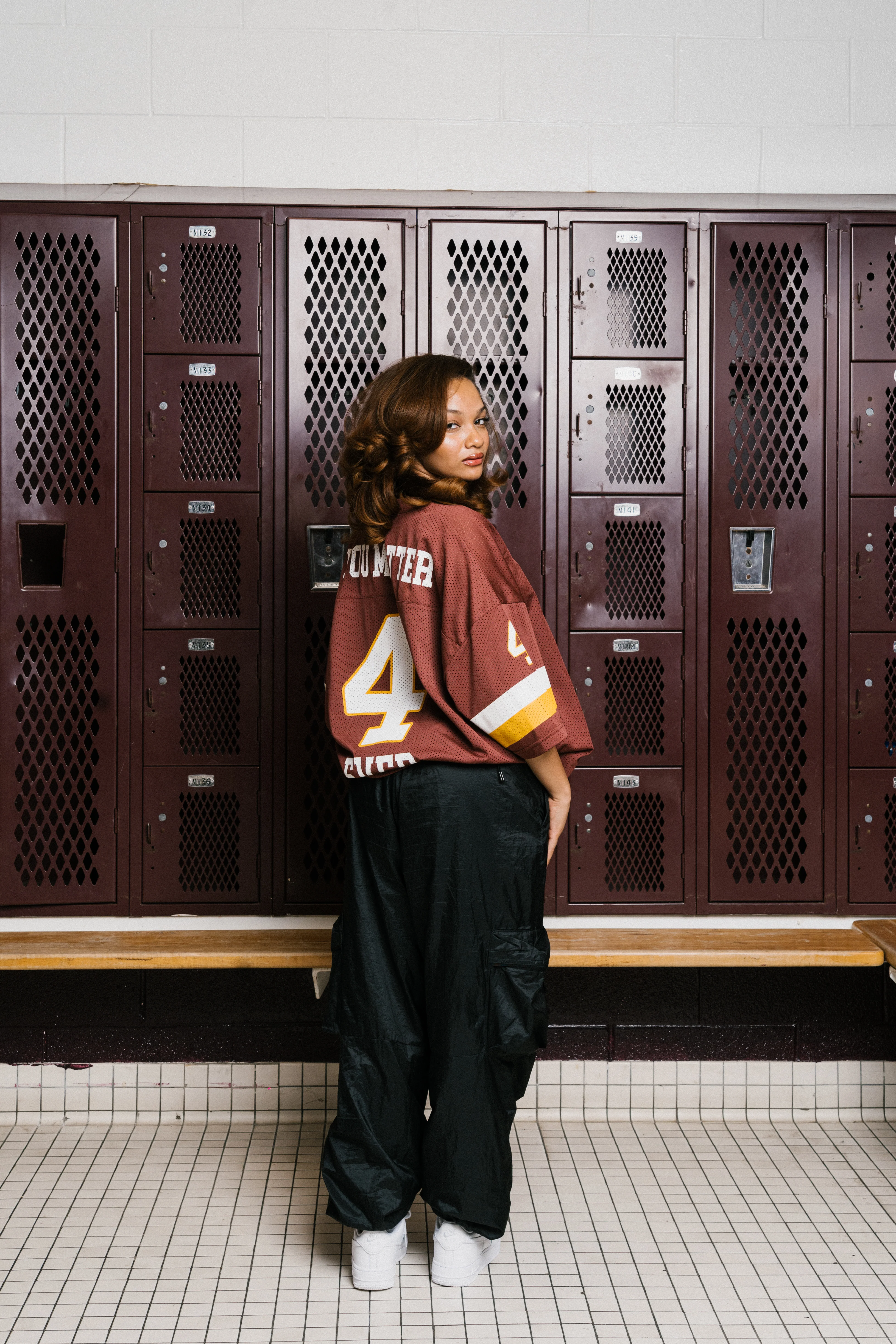 You Matter Football Jersey - Maroon - Image 8
