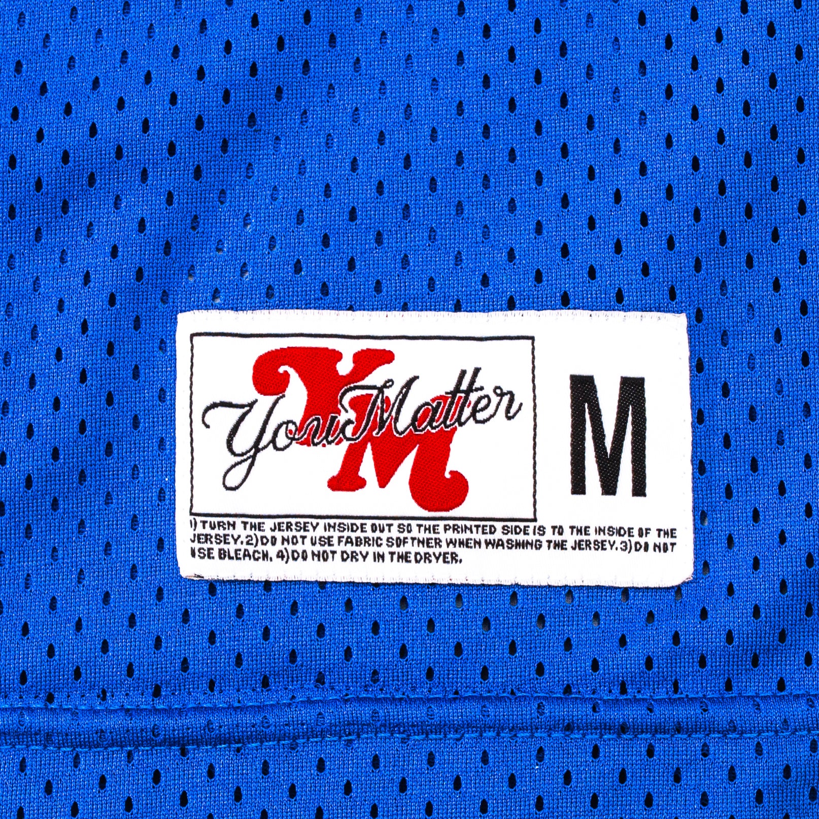 You Matter Football Jersey - Blue & Gold - Image 7