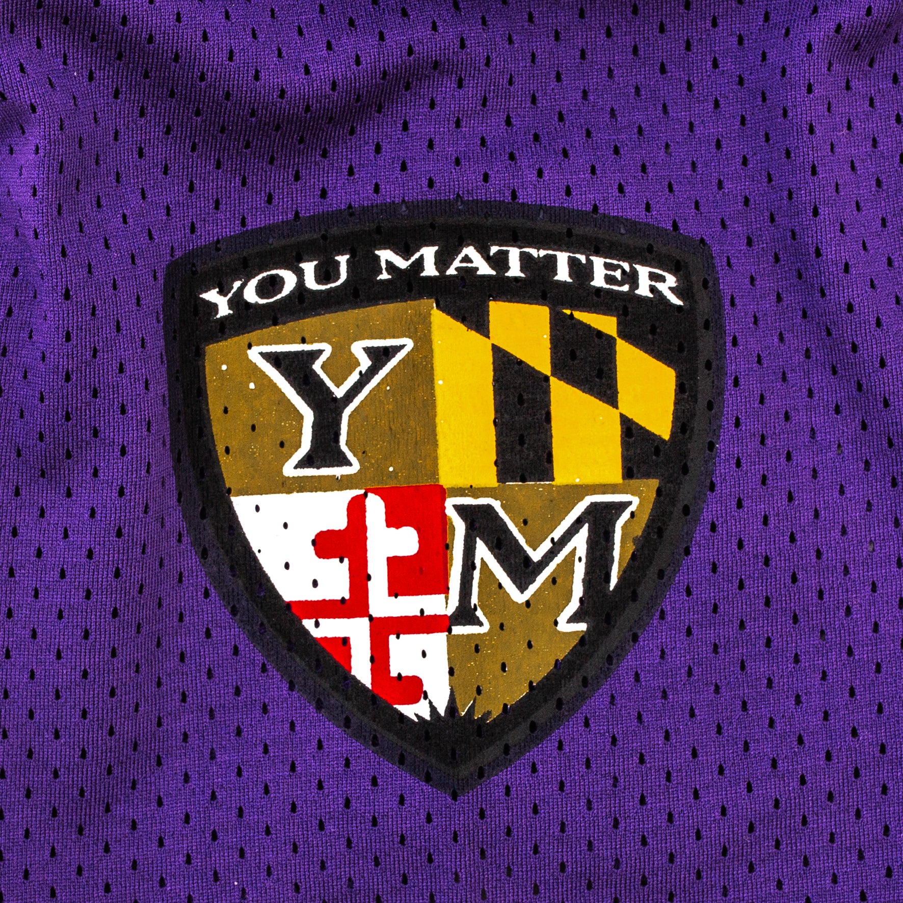 You Matter Football Jersey - Dark Purple - Image 5