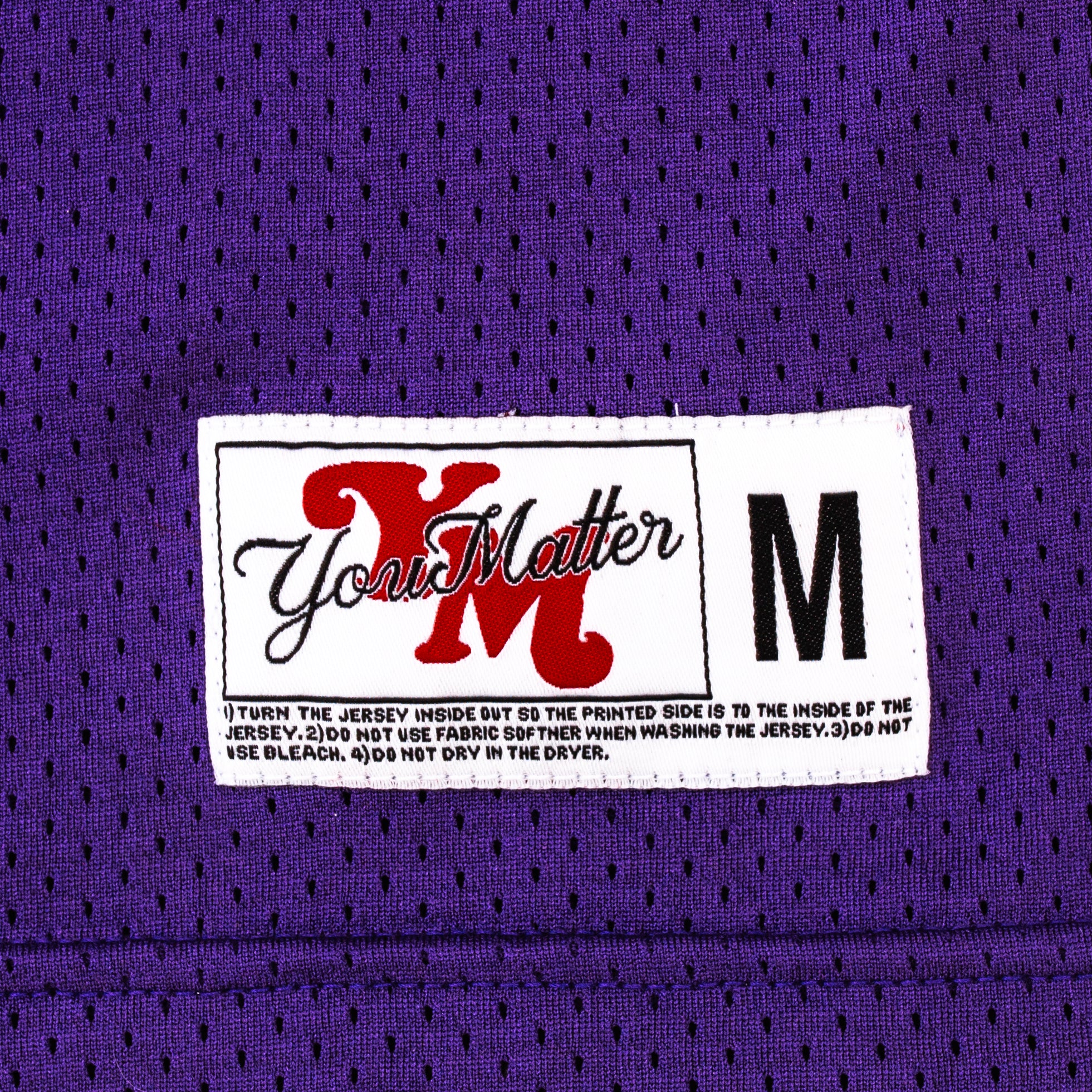 You Matter Football Jersey - Dark Purple - Image 6