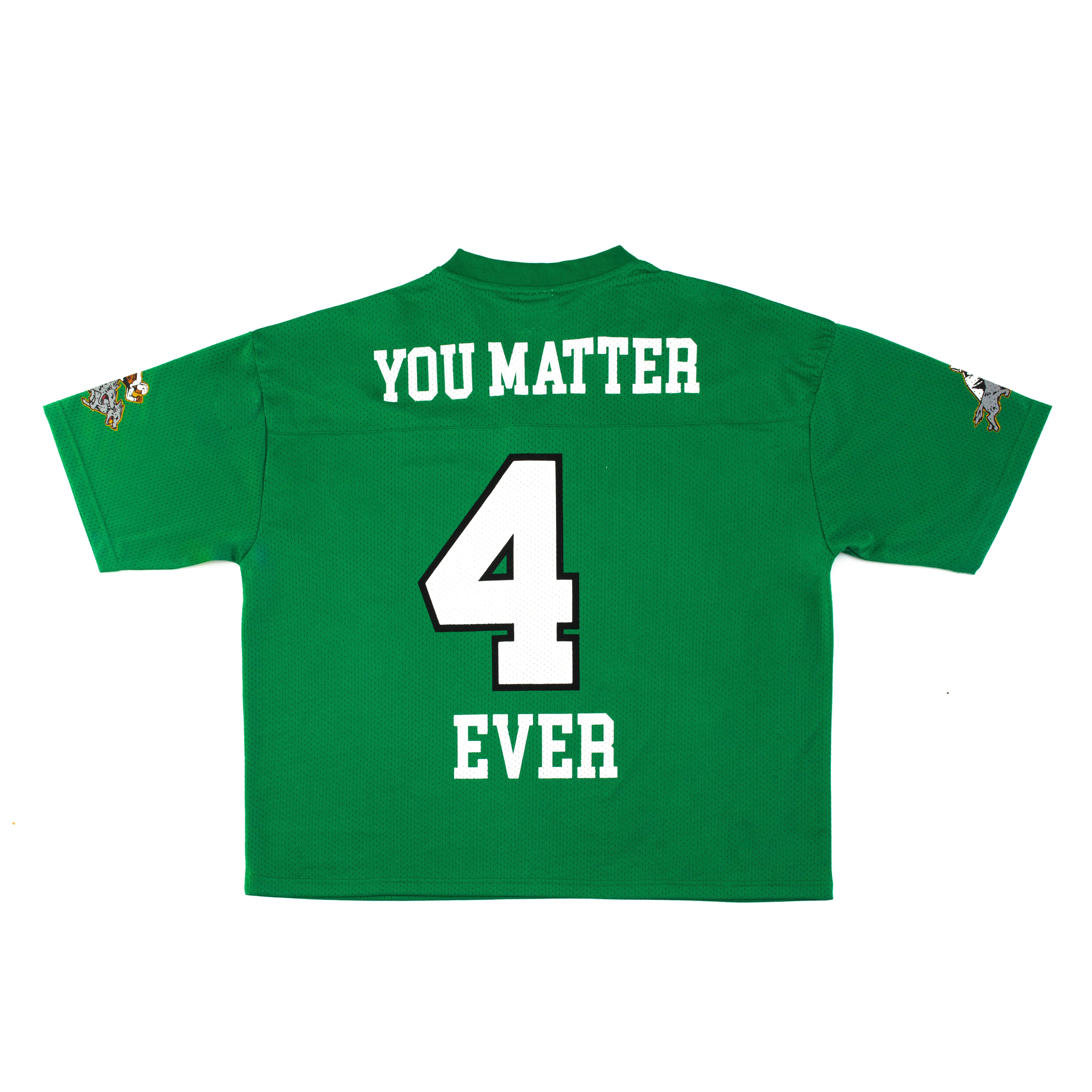 You Matter Football Jersey - Kelly Green - Image 3