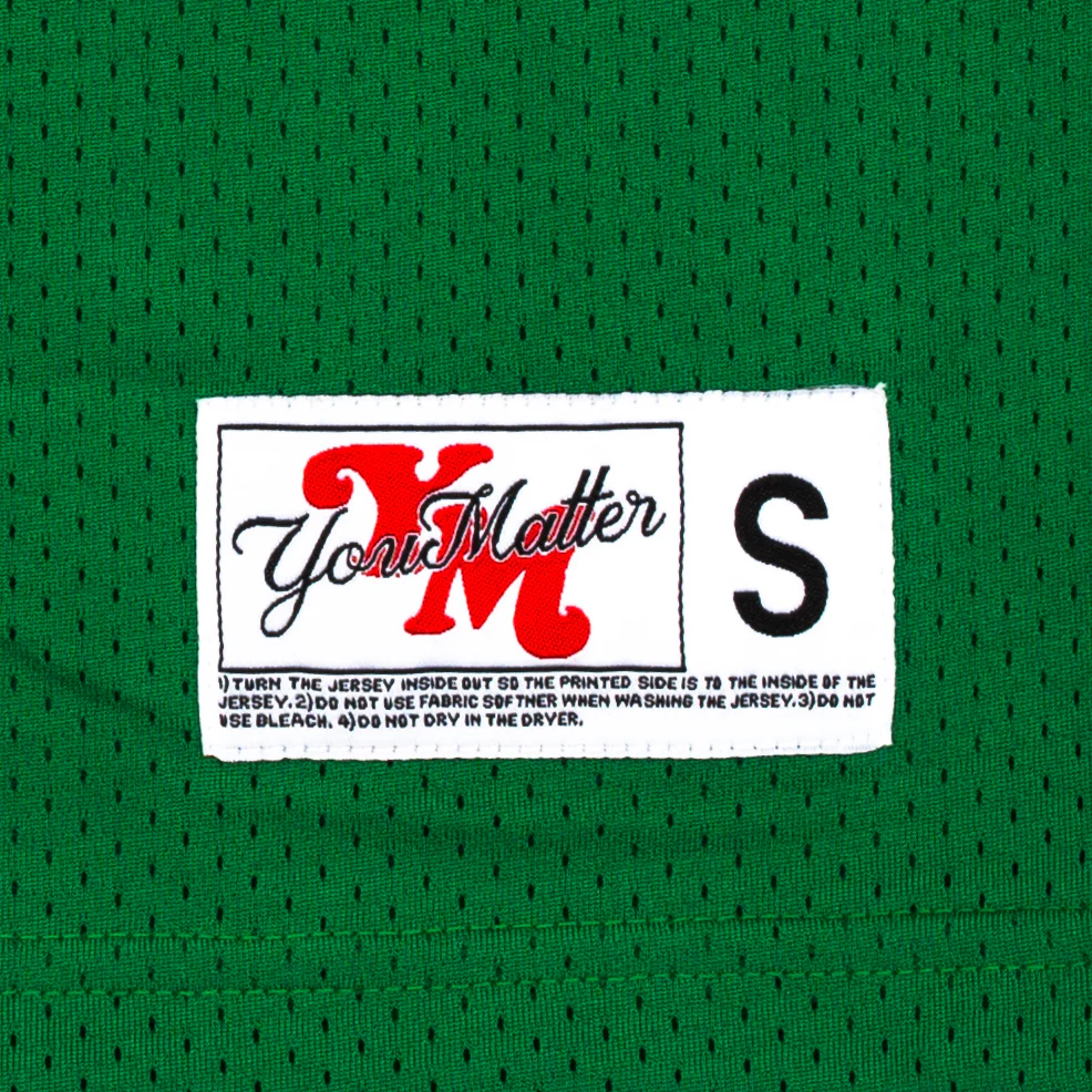 You Matter Football Jersey - Kelly Green - Image 5