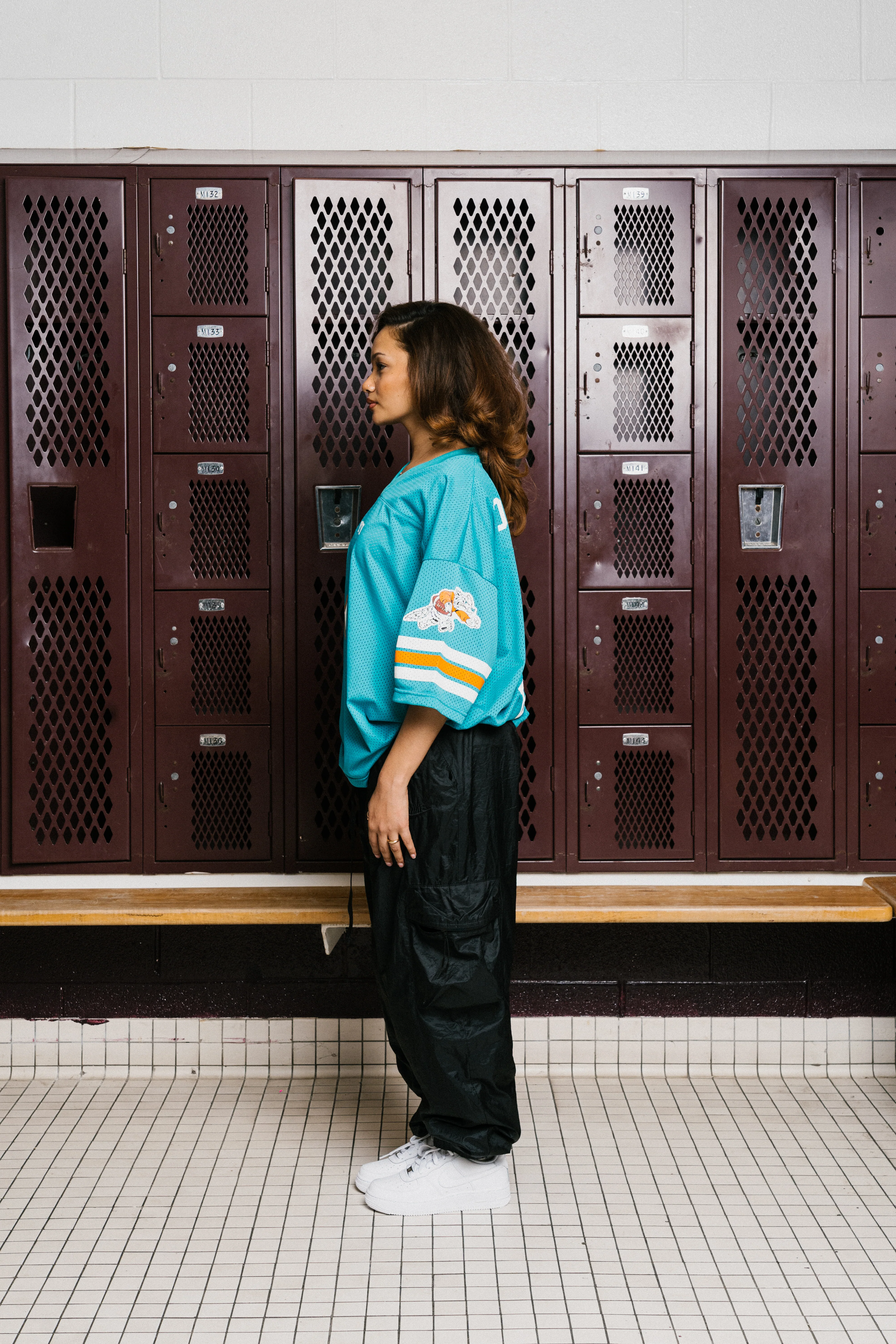 You Matter Football Jersey - Teal - Image 10