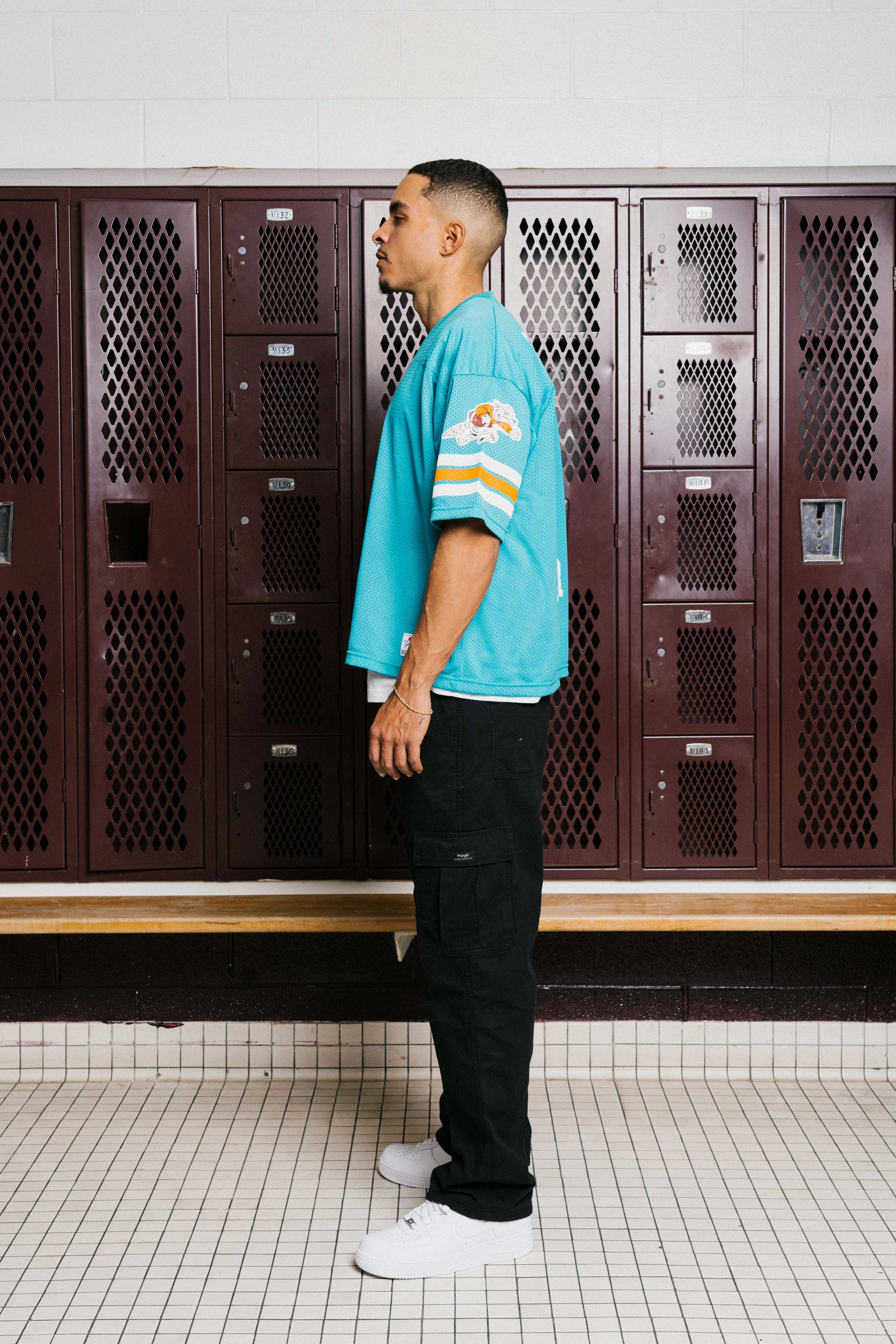 You Matter Football Jersey - Teal - Image 14