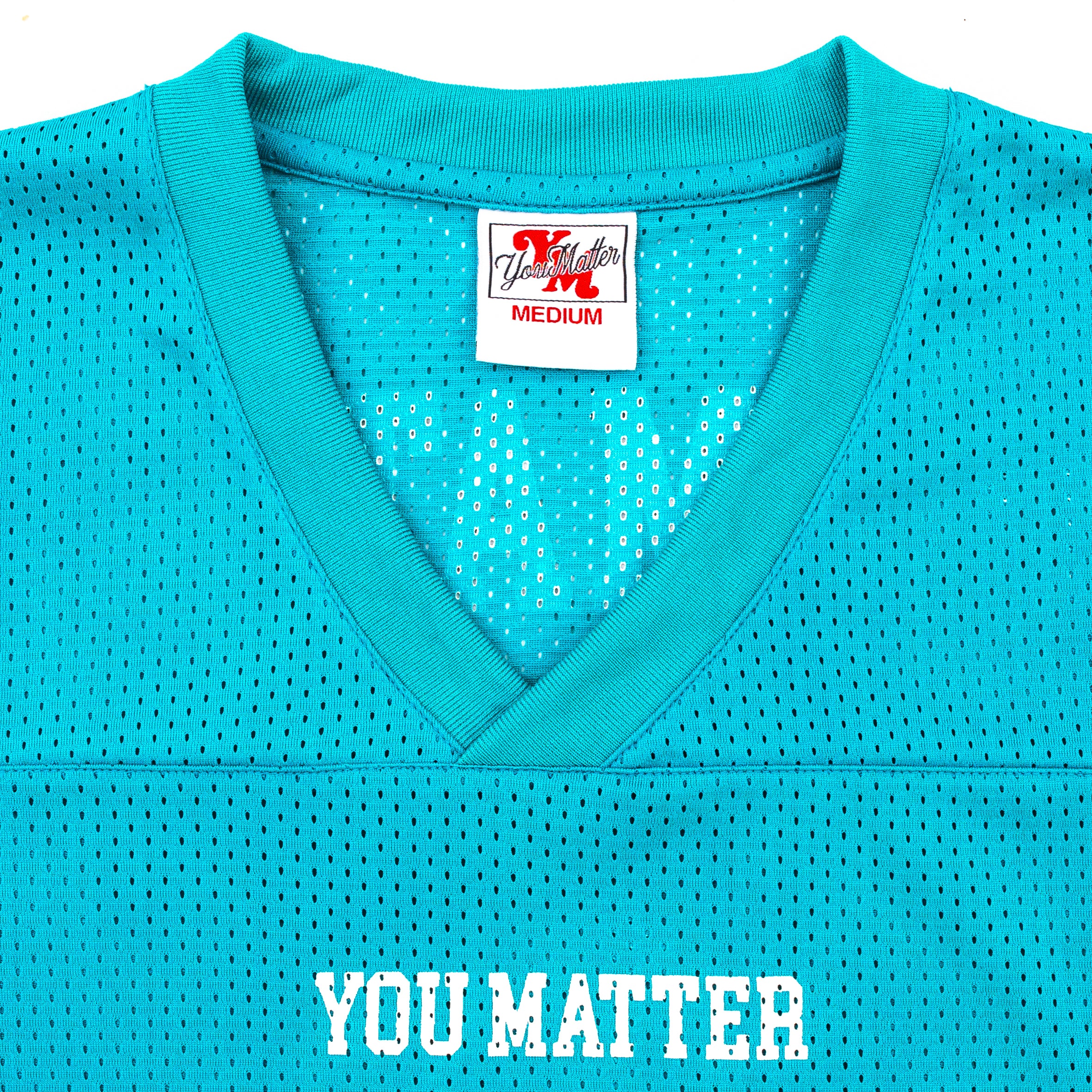 You Matter Football Jersey - Teal - Image 4