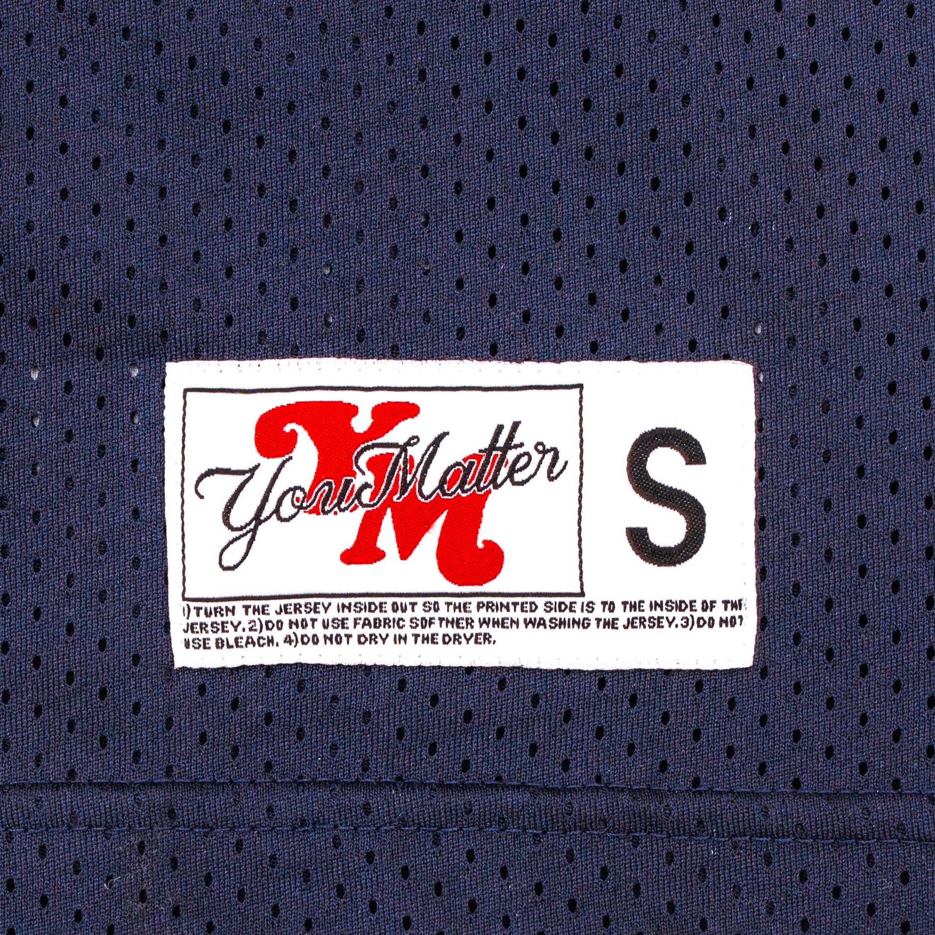 You Matter Football Jersey - Navy & Orange - Image 7