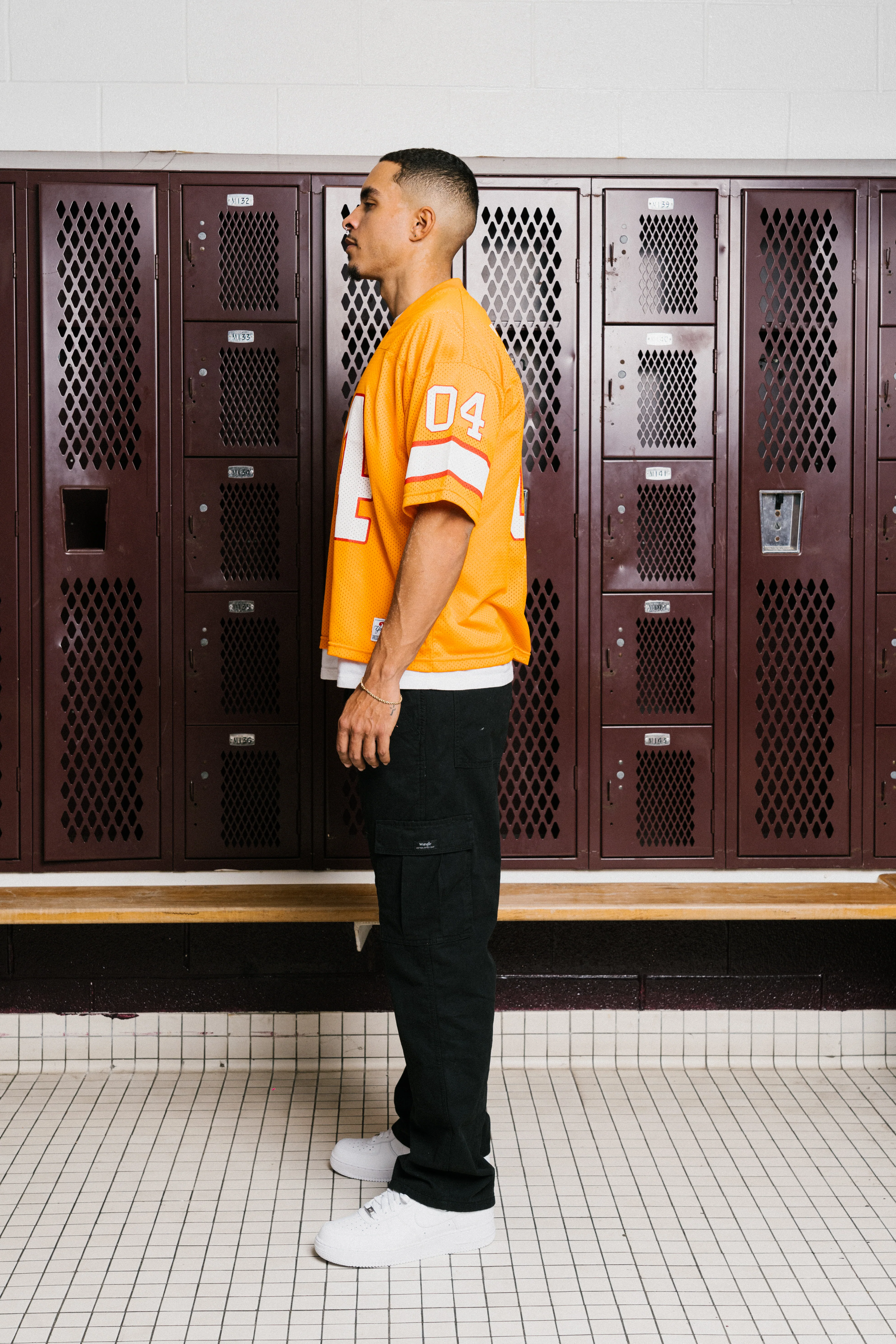 You Matter Football Jersey - Creamsicle - Image 15