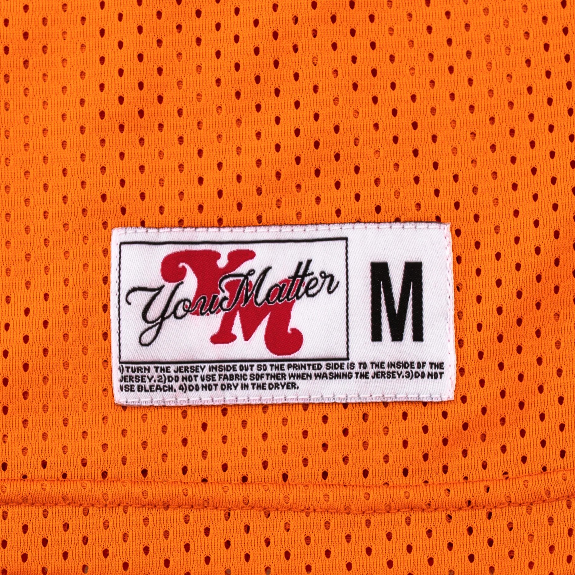 You Matter Football Jersey - Creamsicle - Image 7
