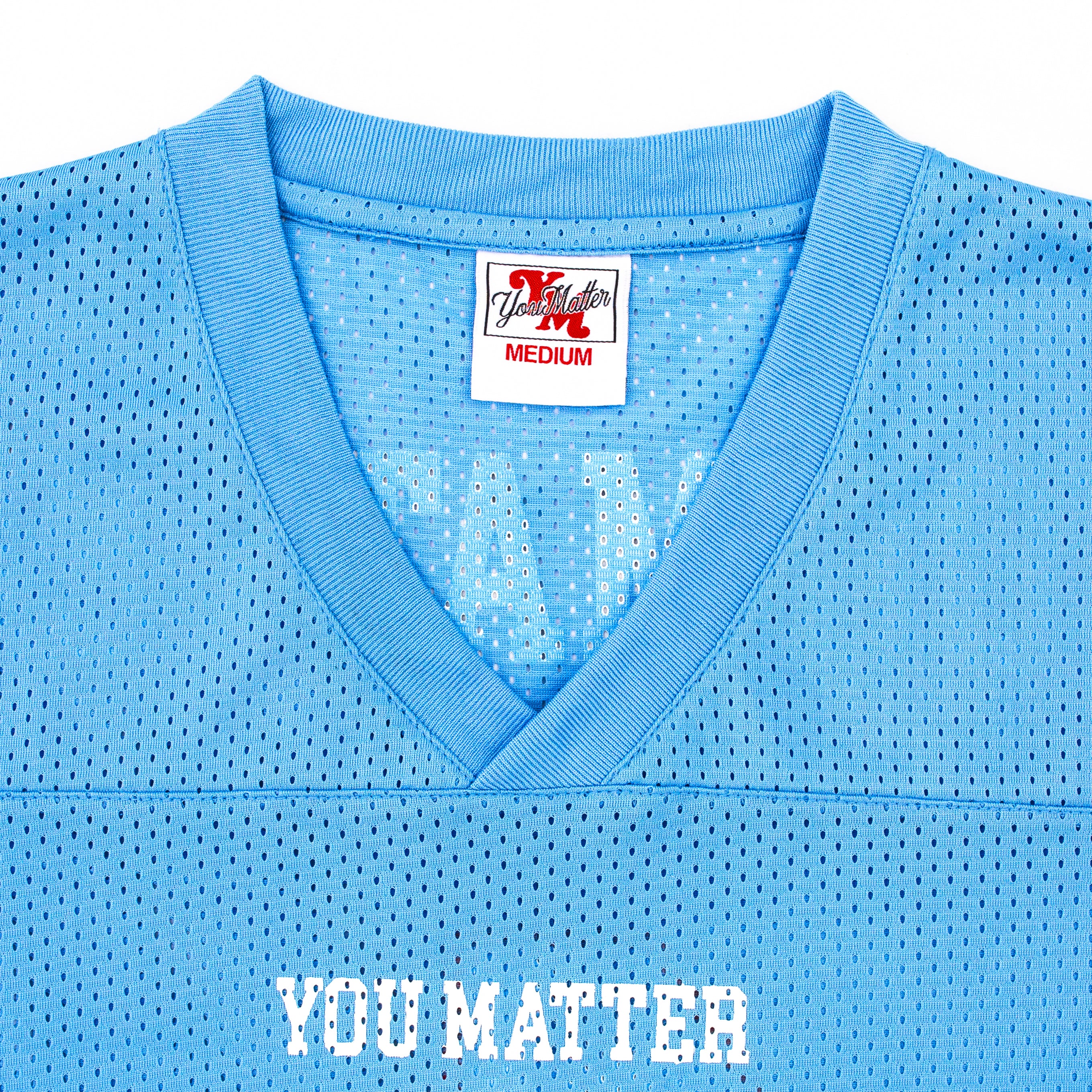 You Matter Football Jersey - Baby Blue - Image 4