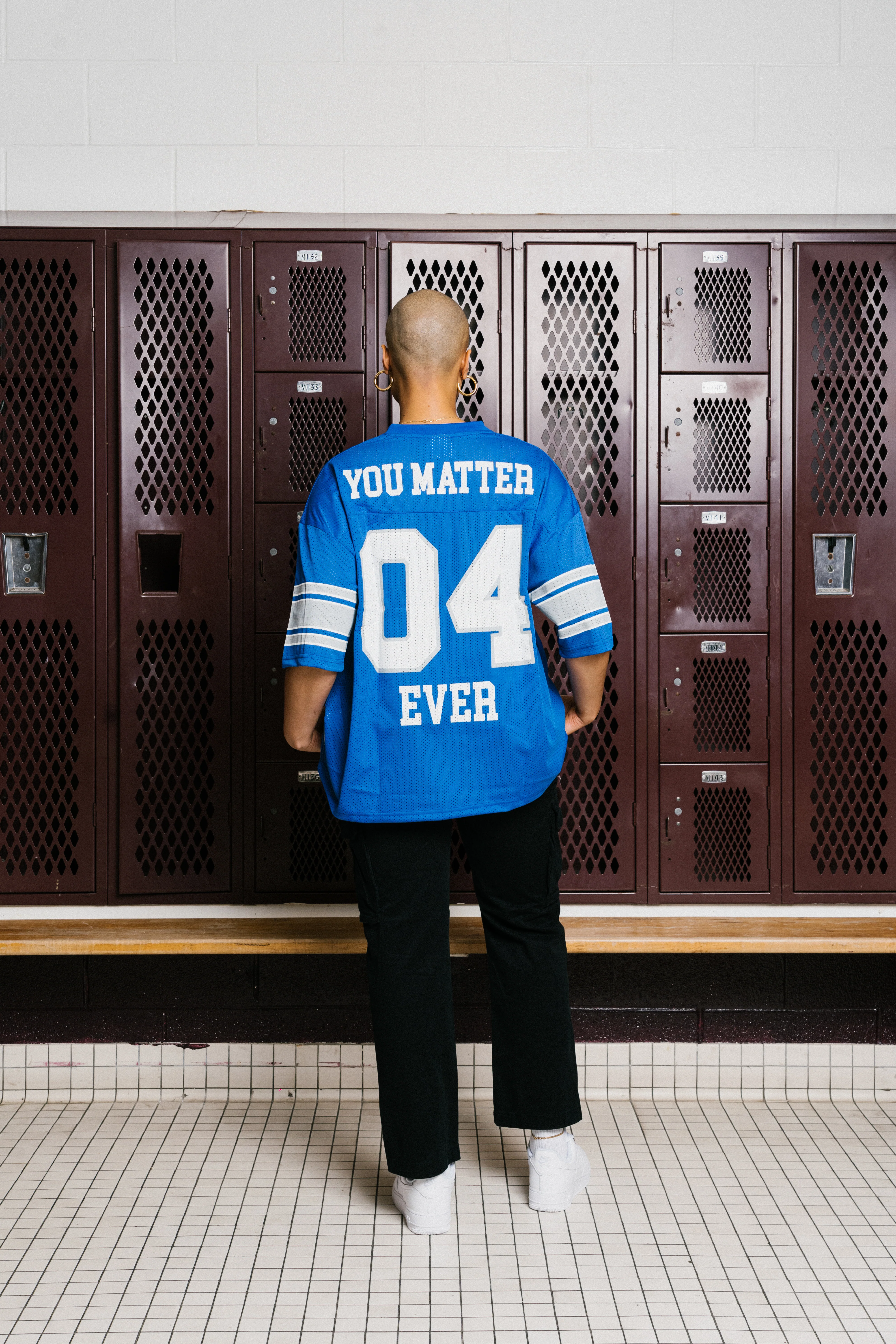 You Matter Football Jersey - YM Blue - Image 14