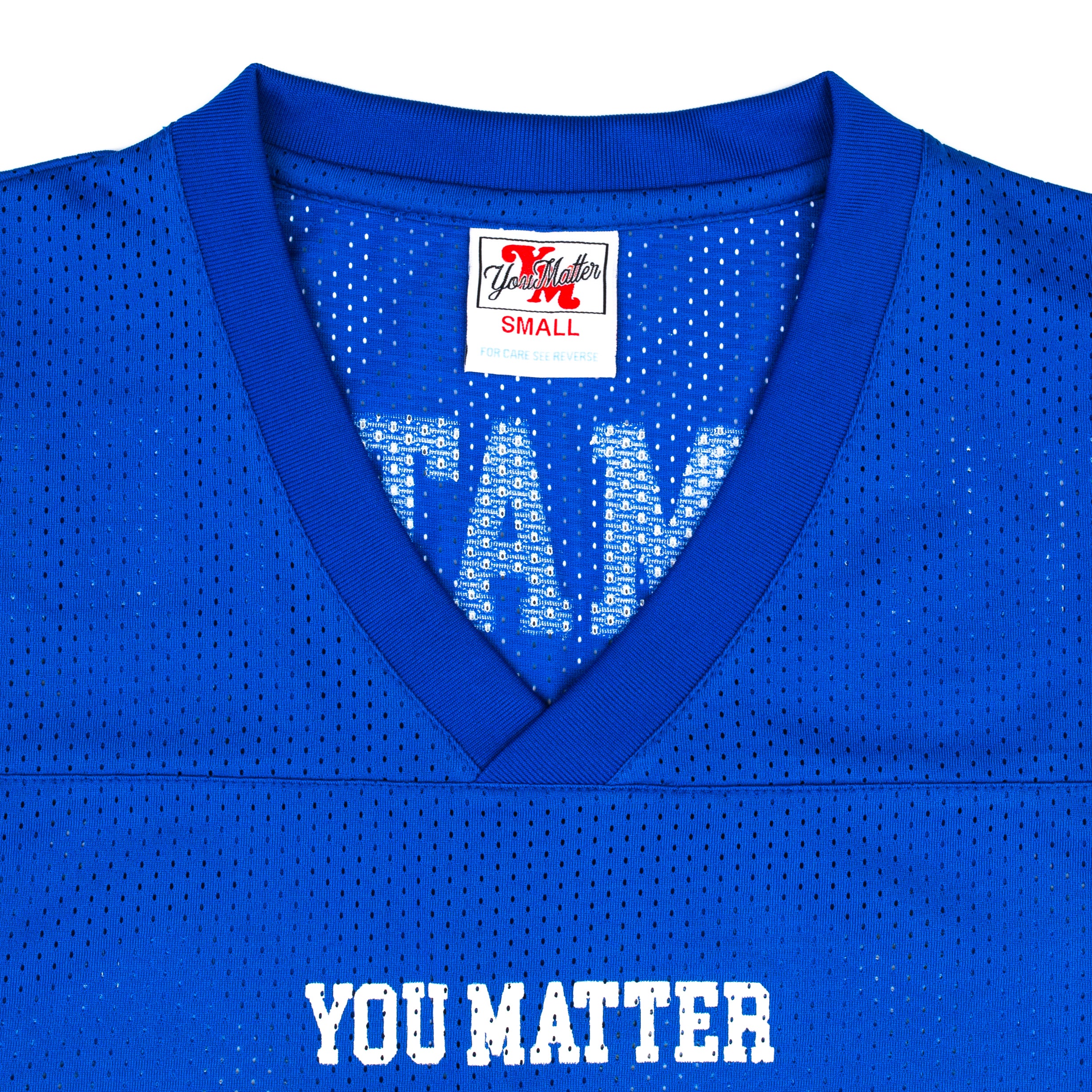 You Matter Football Jersey - YM Blue - Image 6