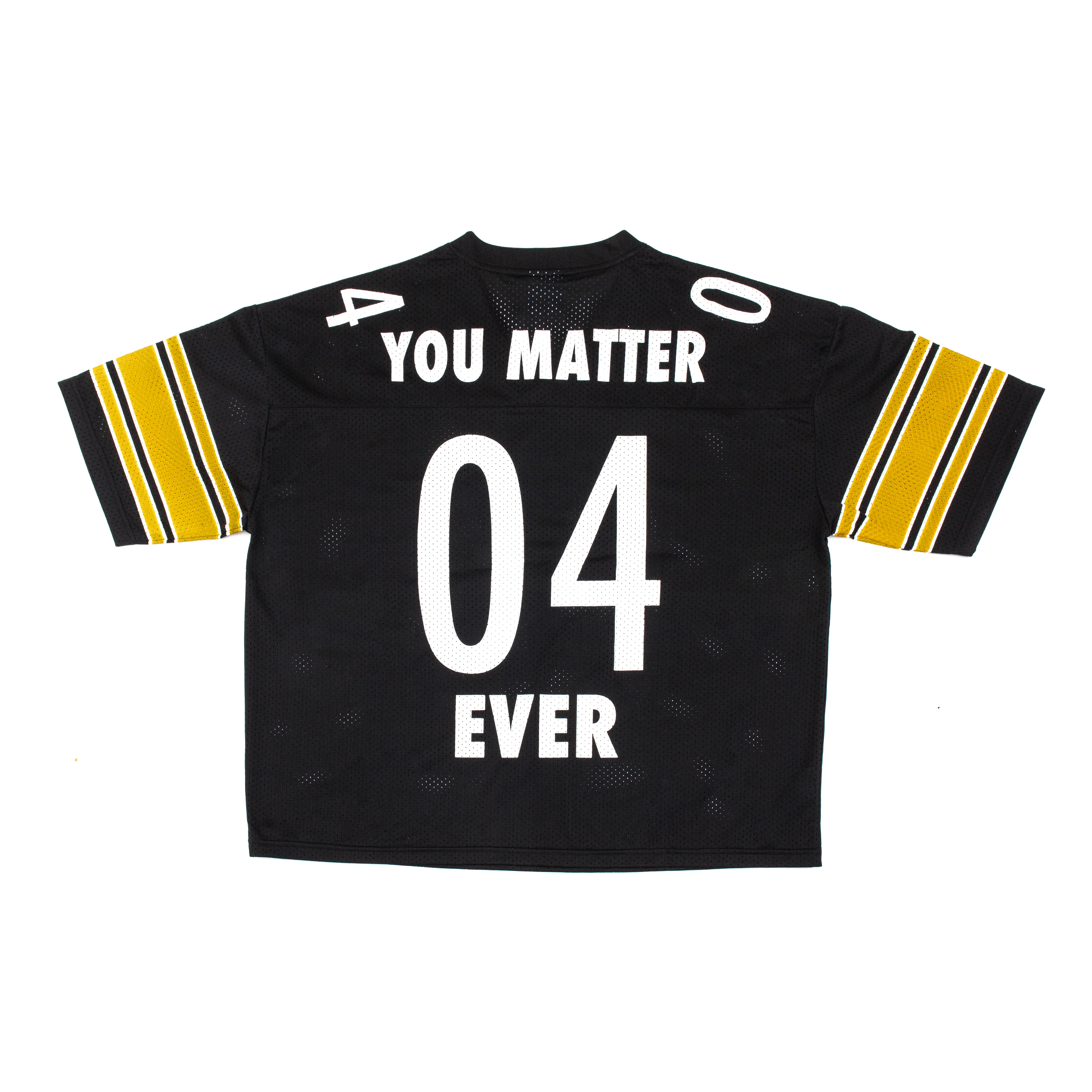 You Matter Football Jersey - Black/Gold - Image 3