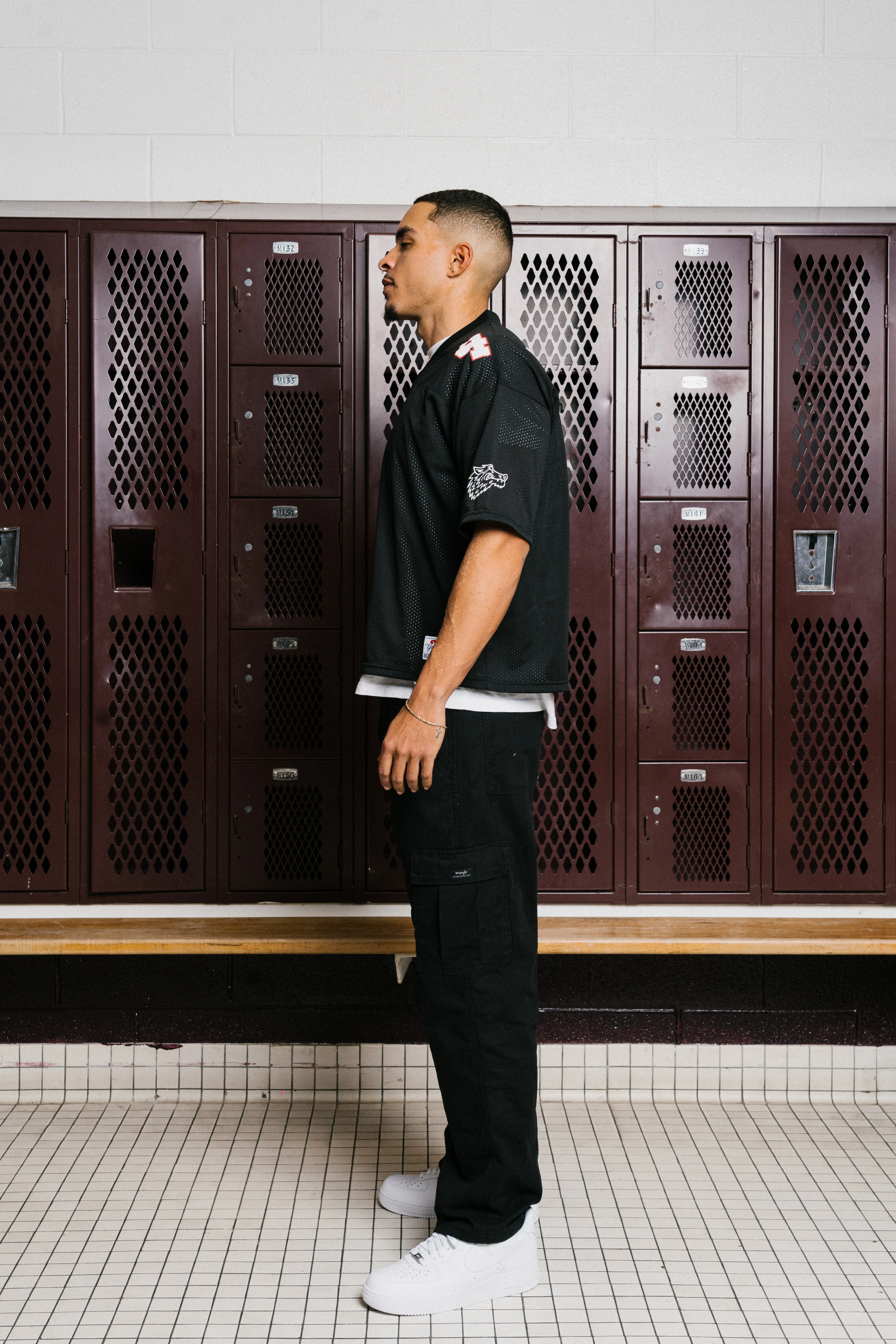 You Matter Football Jersey - Black/Red - Image 9