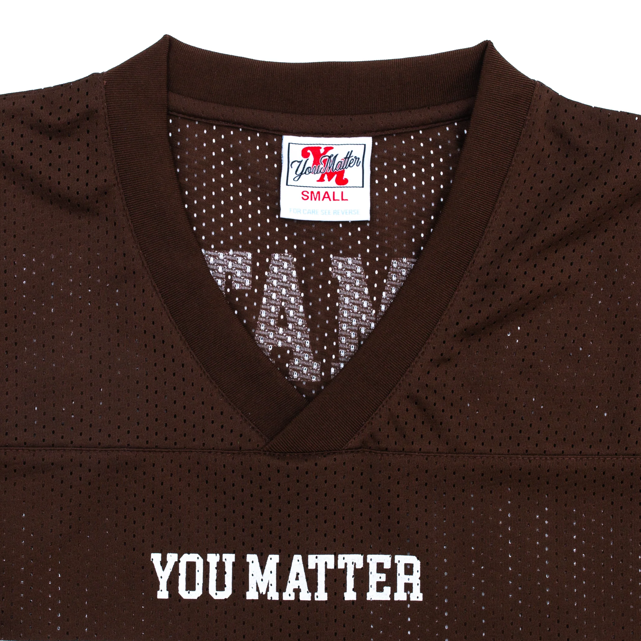 You Matter Football Jersey - Brown - Image 4