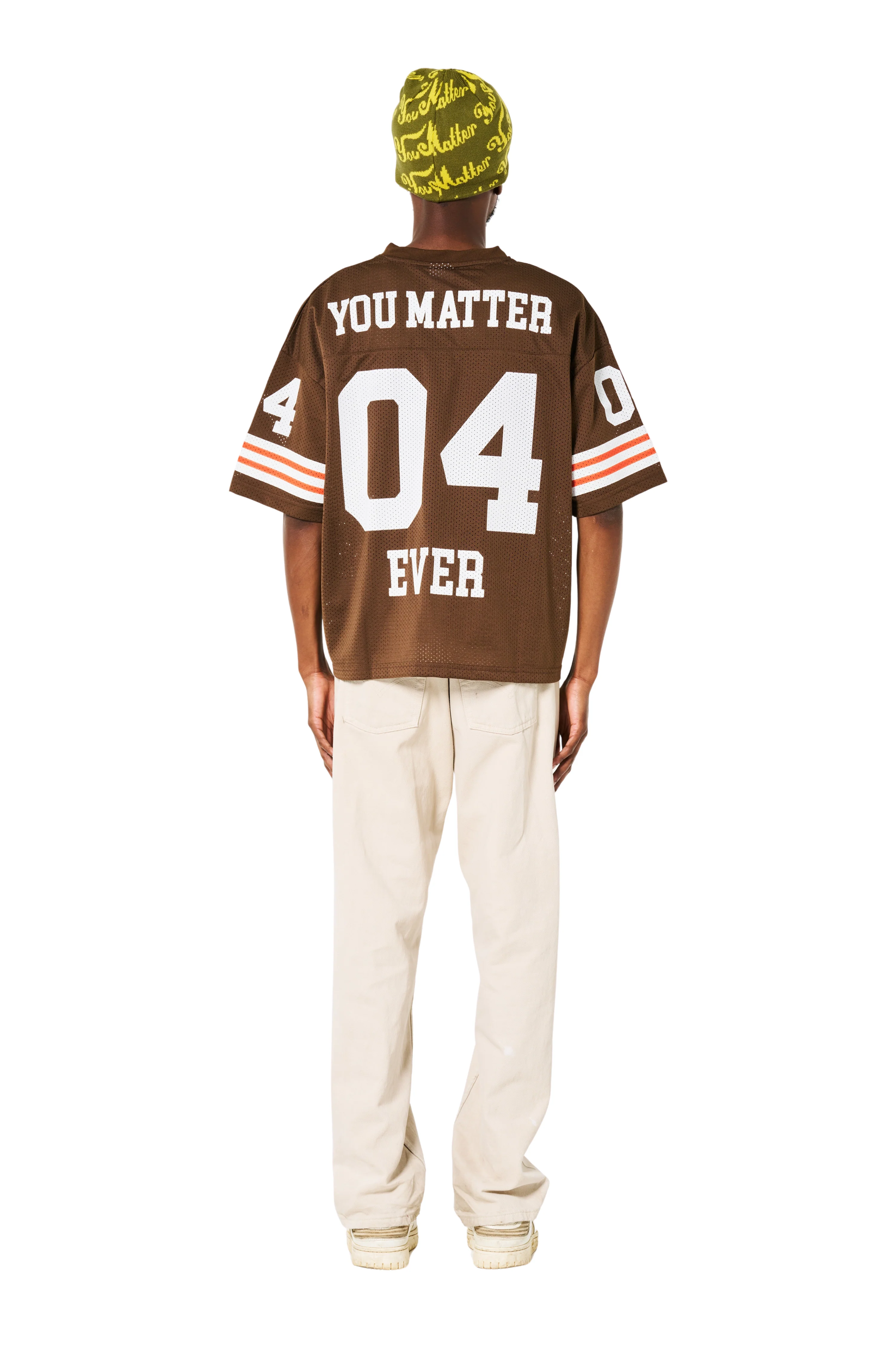 You Matter Football Jersey - Brown - Image 8