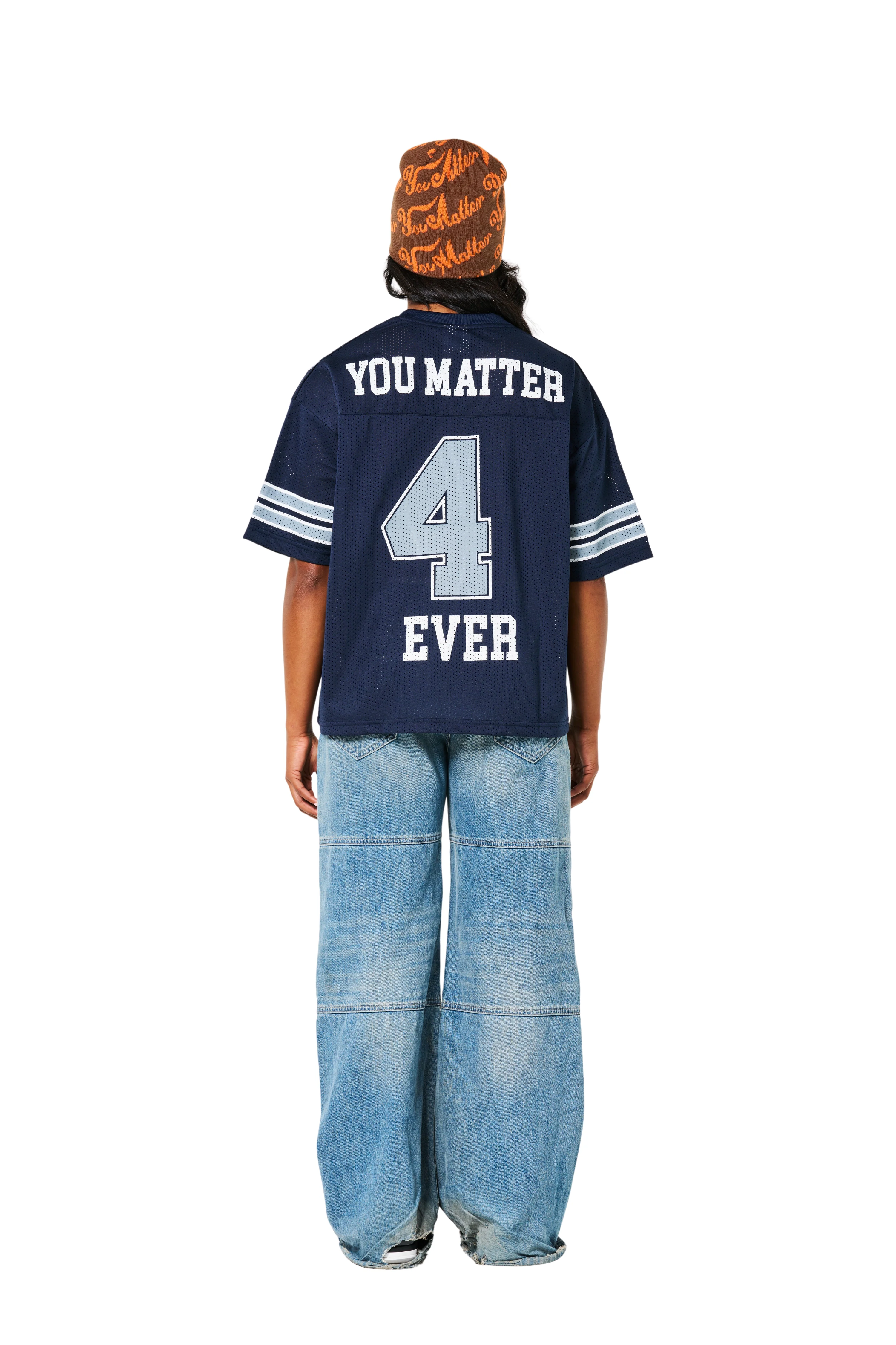 You Matter Football Jersey - Navy - Image 7