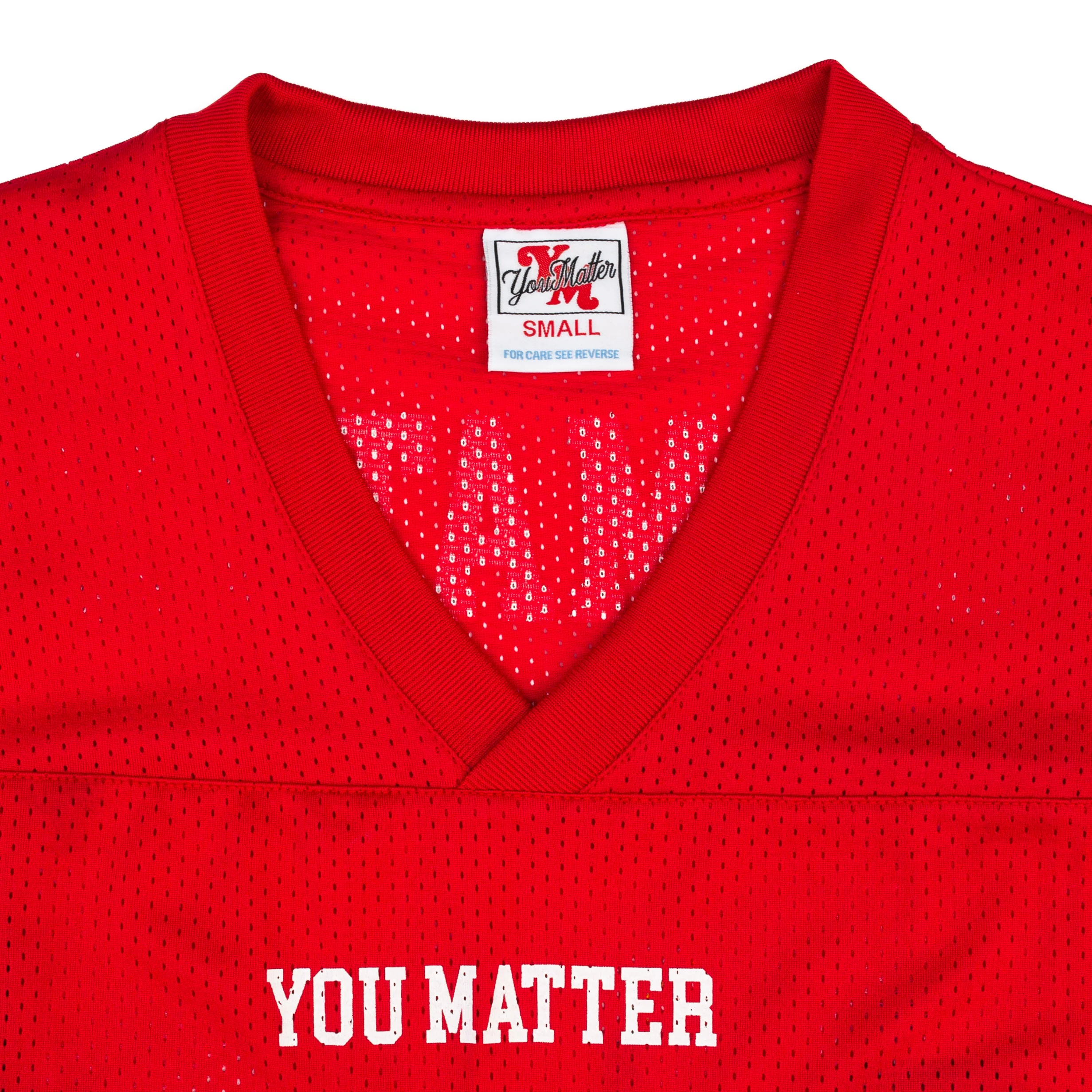 You Matter Football Jersey - Red/White - Image 6