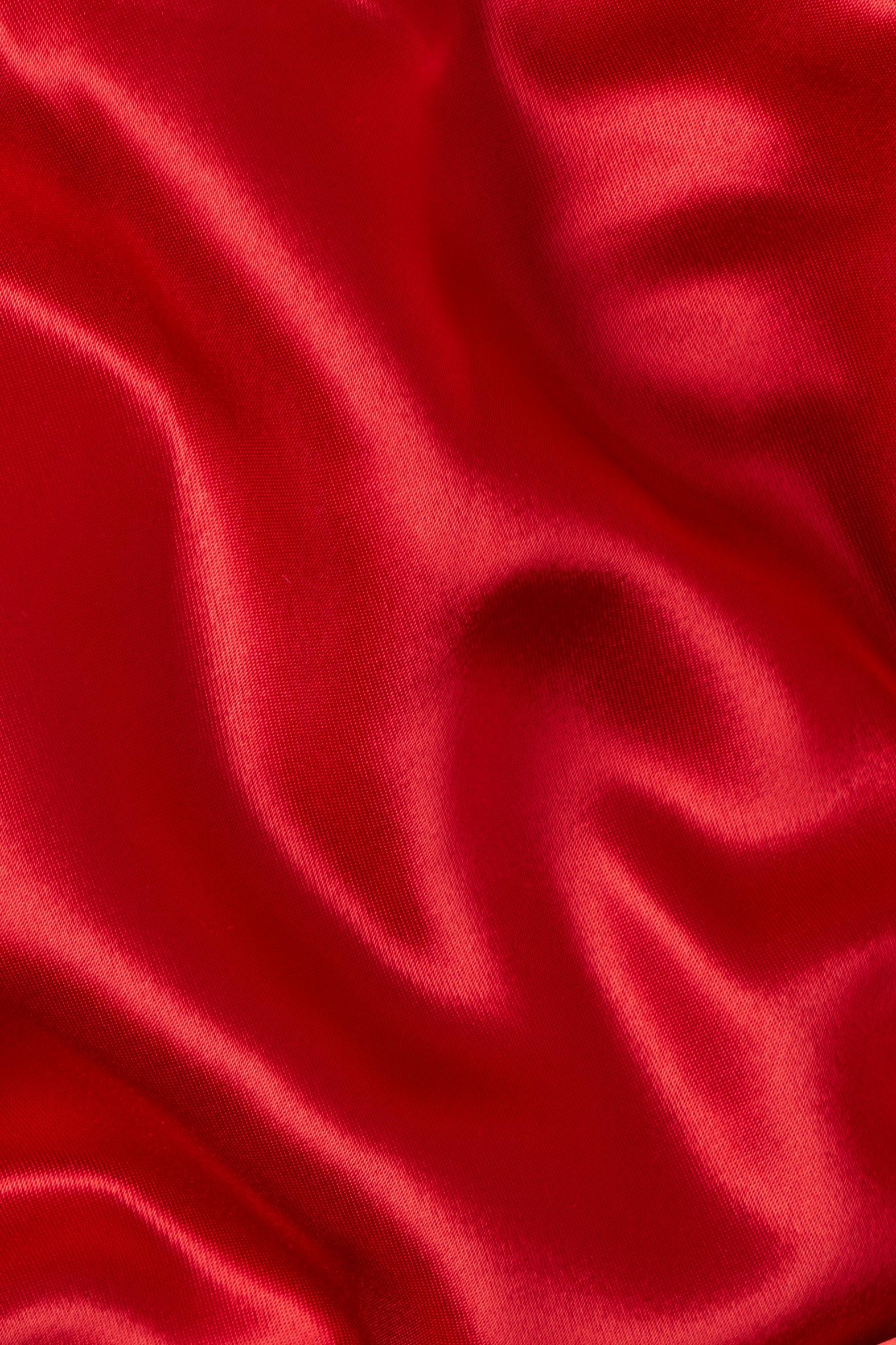 You Matter Satin Hoodie - Red - Image 3