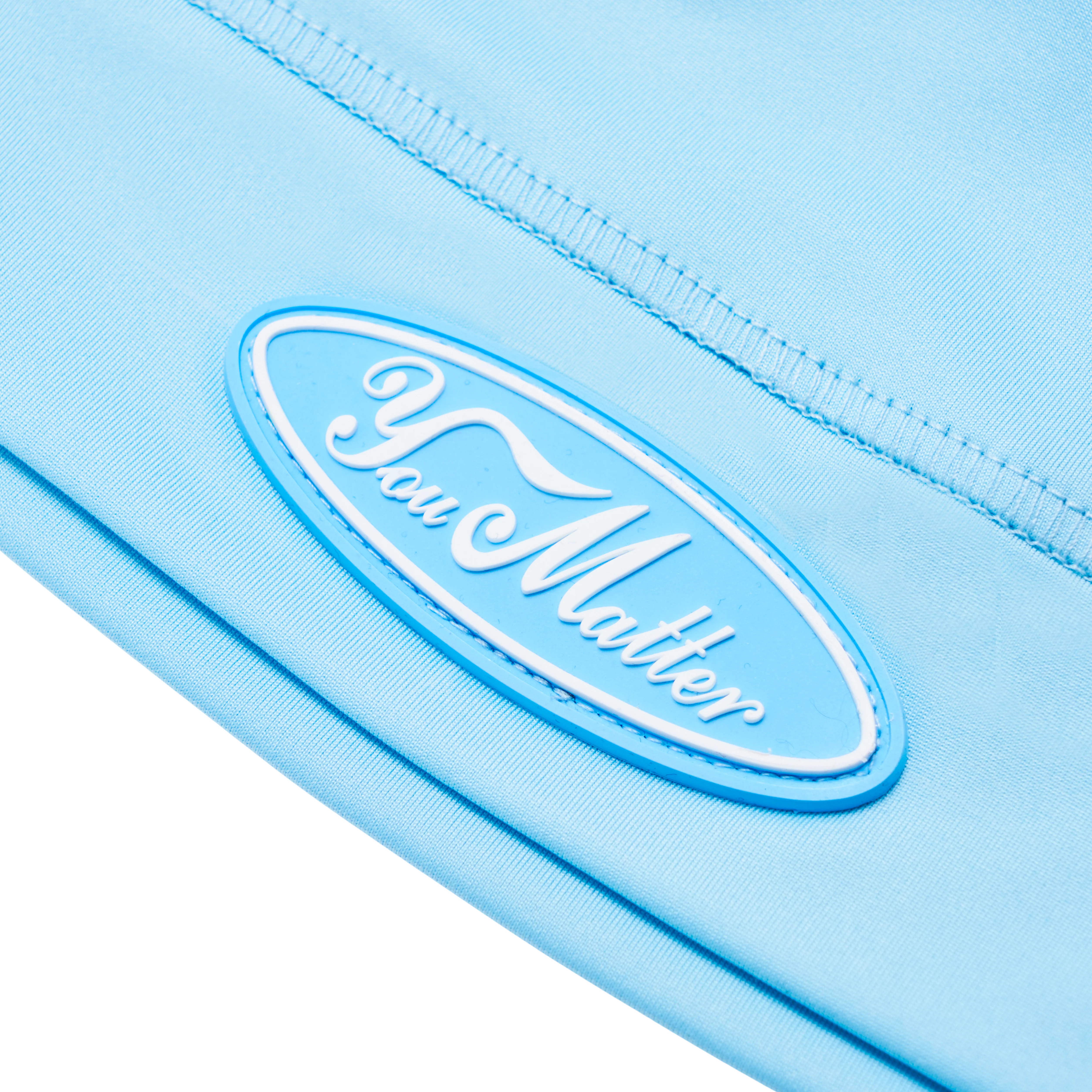 You Matter Spandex Toque - Baby Blue - Image 3