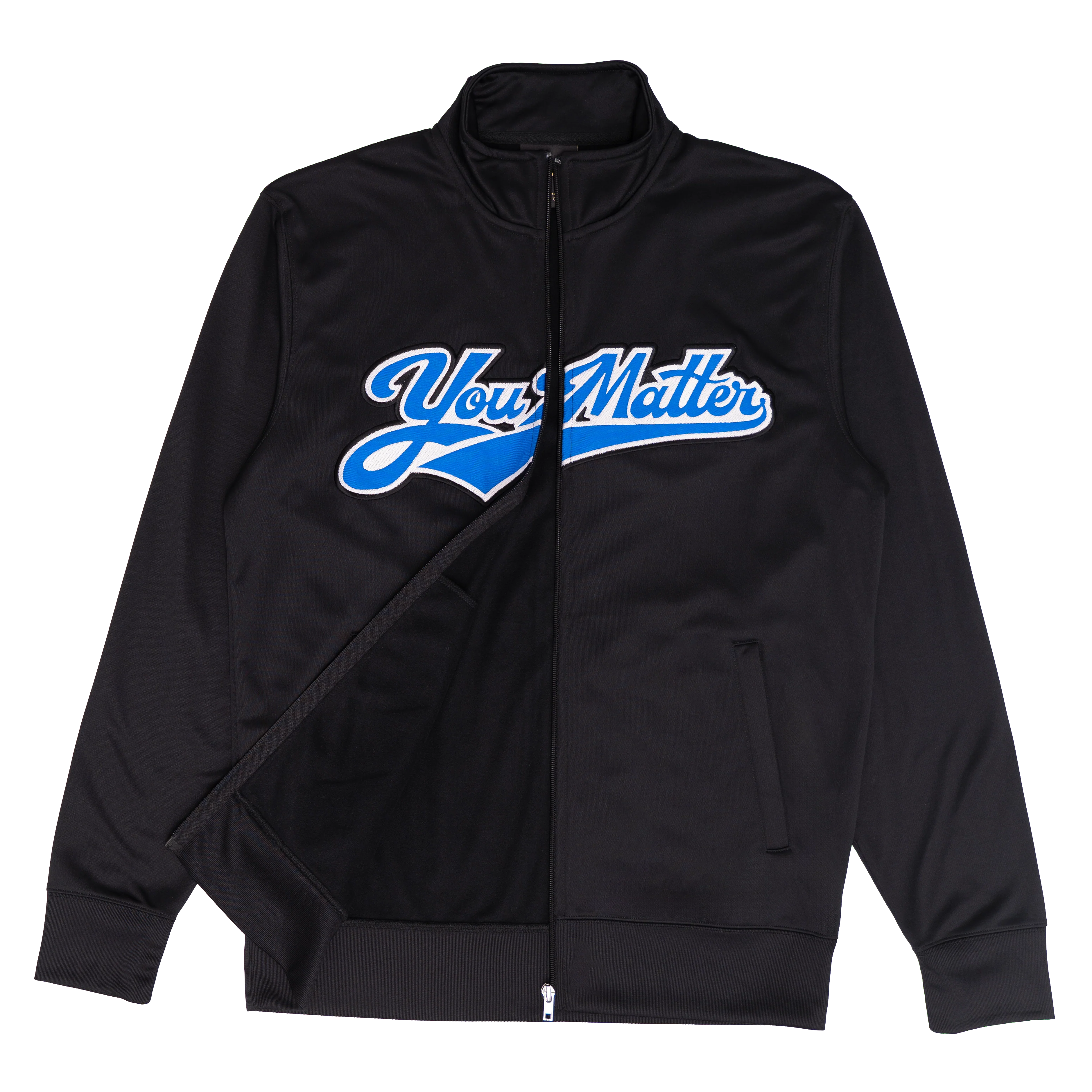 You Matter Track Jacket - Black - Image 4